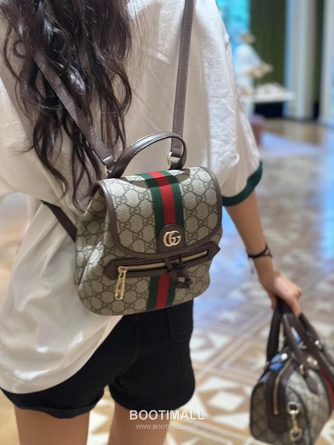 Gucci Leather Mini Backpack 836854 구찌 가죽 미니 백팩 20cm 9