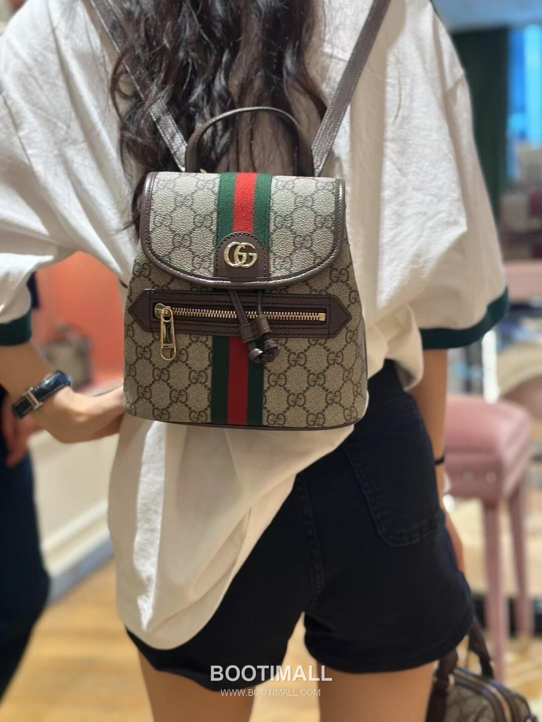 Gucci Leather Mini Backpack 836854 구찌 가죽 미니 백팩 20cm 10