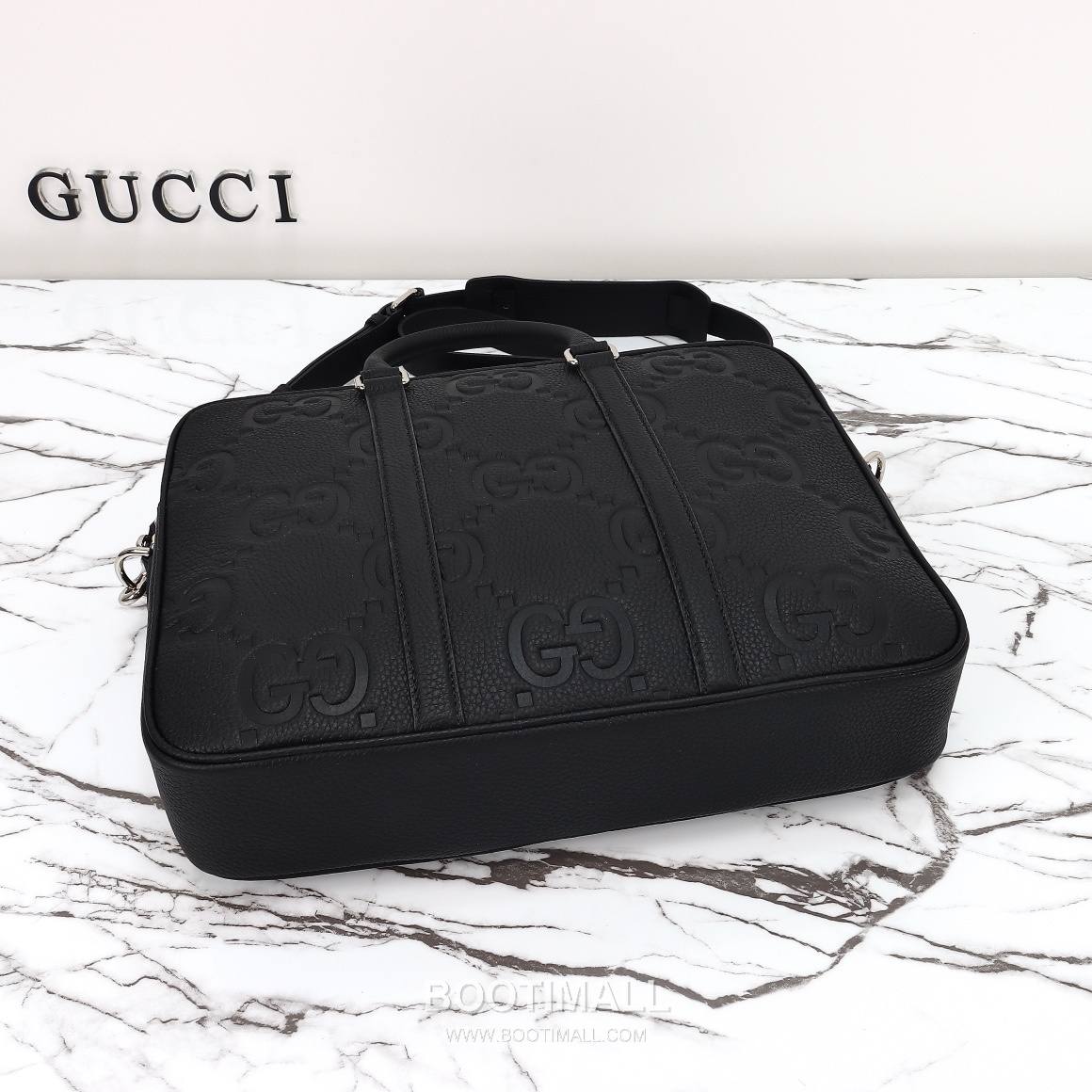 Gucci GG Embossed Leather Briefcase 792264 구찌 GG 엠보스 레더 브리프케이스 36.5cm 8