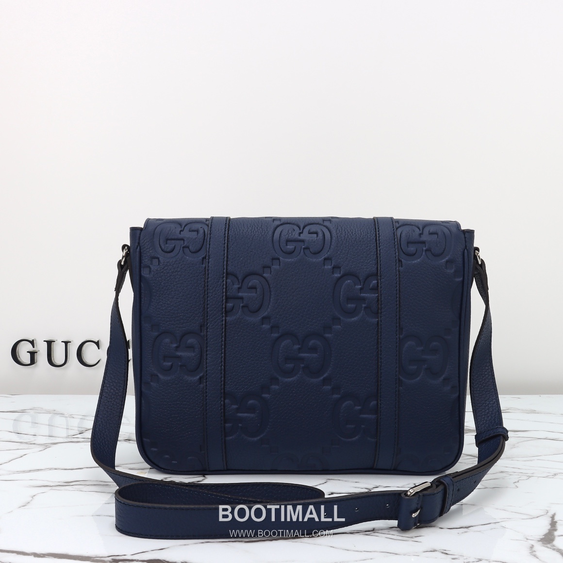 Gucci GG Embossed Leather Messenger Bag 760234 구찌 GG 엠보스 레더 메신저백 31cm 3