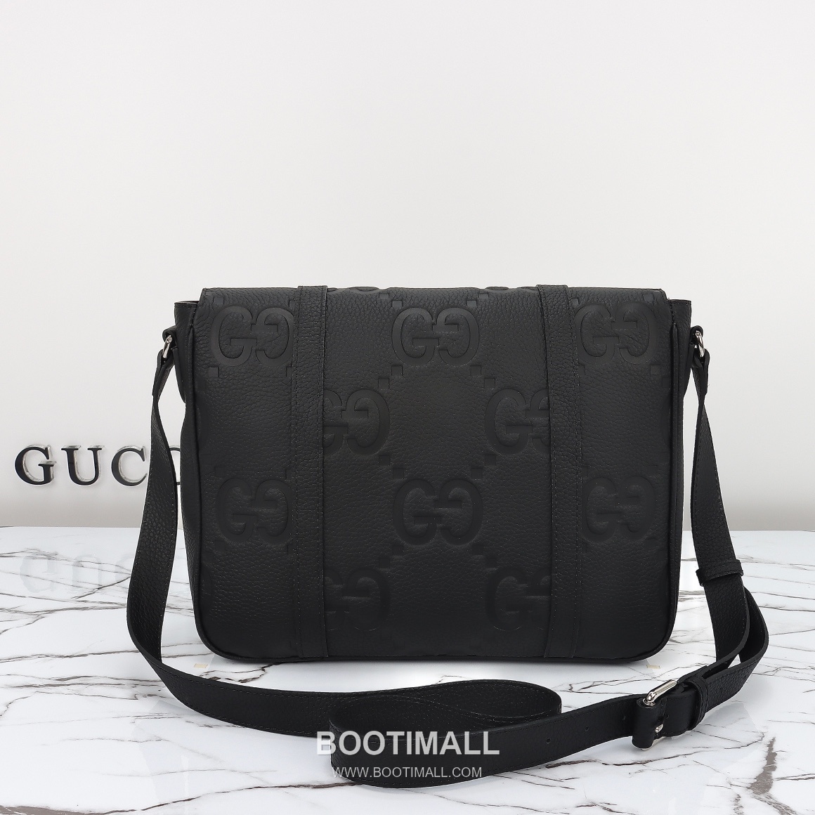 Gucci GG Embossed Leather Messenger Bag 760234 구찌 GG 엠보스 레더 메신저백 31cm 3