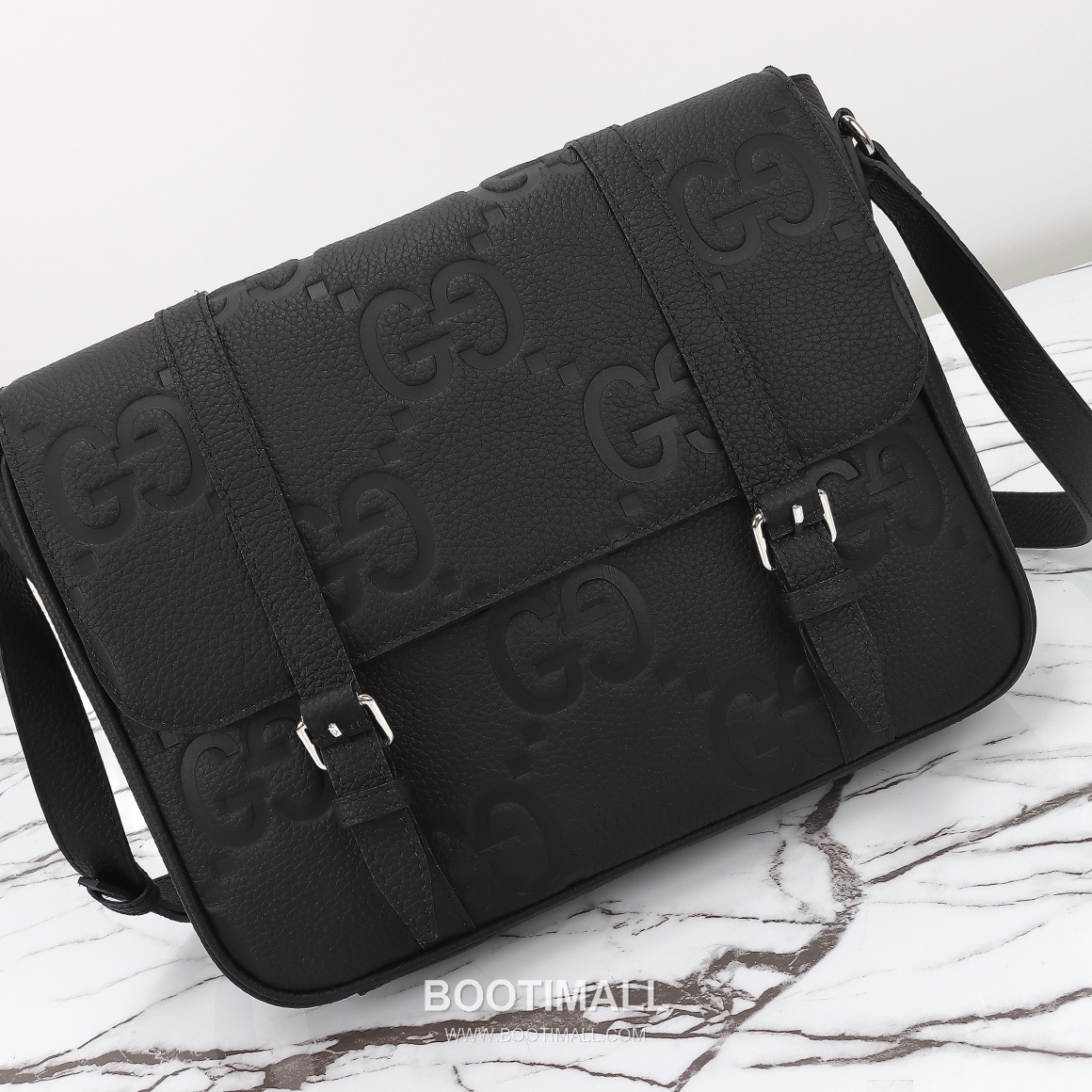 Gucci GG Embossed Leather Messenger Bag 760234 구찌 GG 엠보스 레더 메신저백 31cm 4