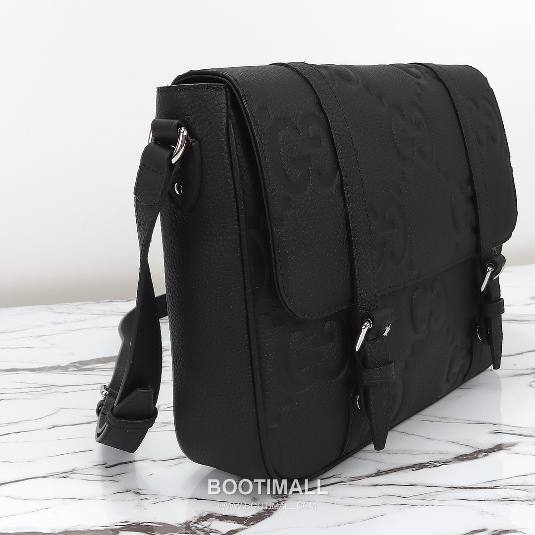 Gucci GG Embossed Leather Messenger Bag 760234 구찌 GG 엠보스 레더 메신저백 31cm 7