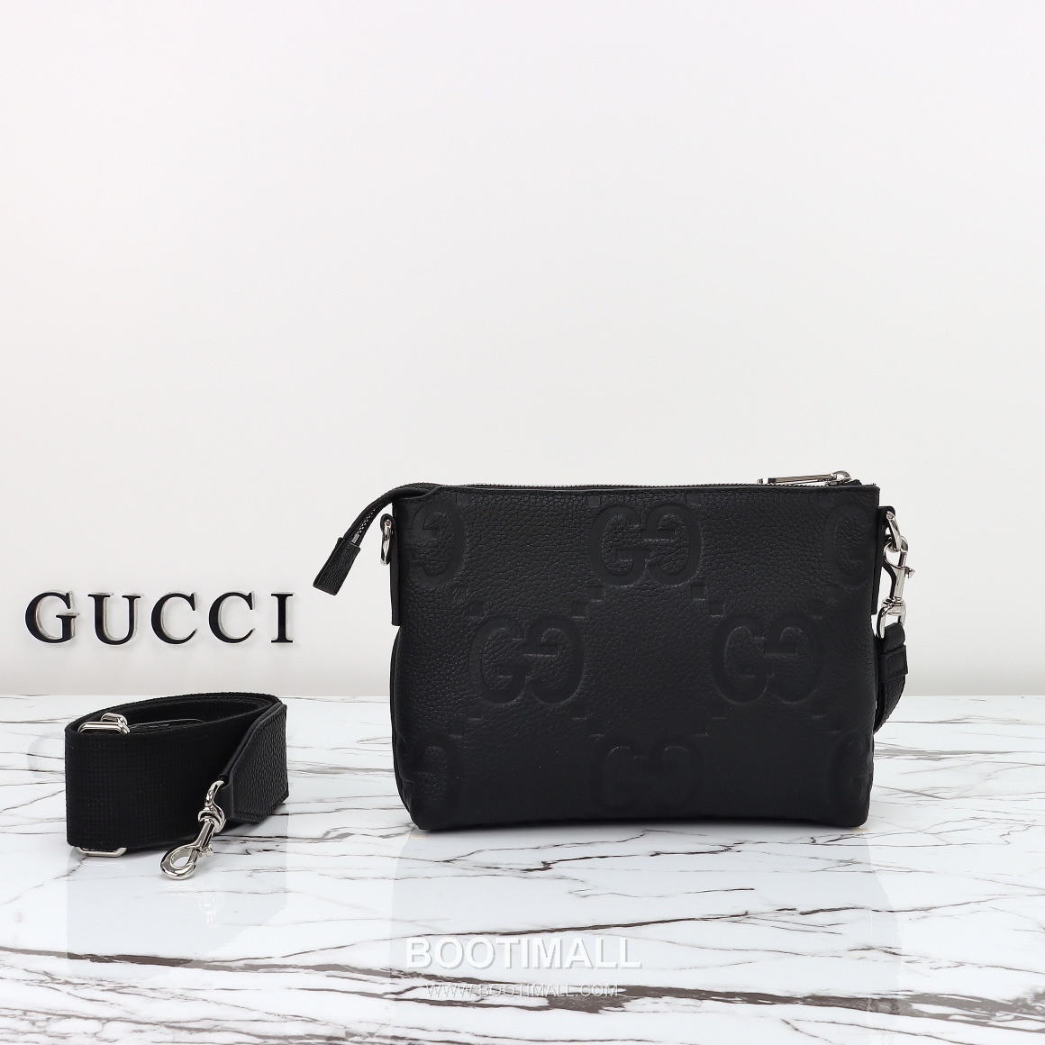 Gucci GG Embossed Leather Mini Messenger Bag 761747 구찌 GG 엠보스 레더 미니 메신저백 23cm 3