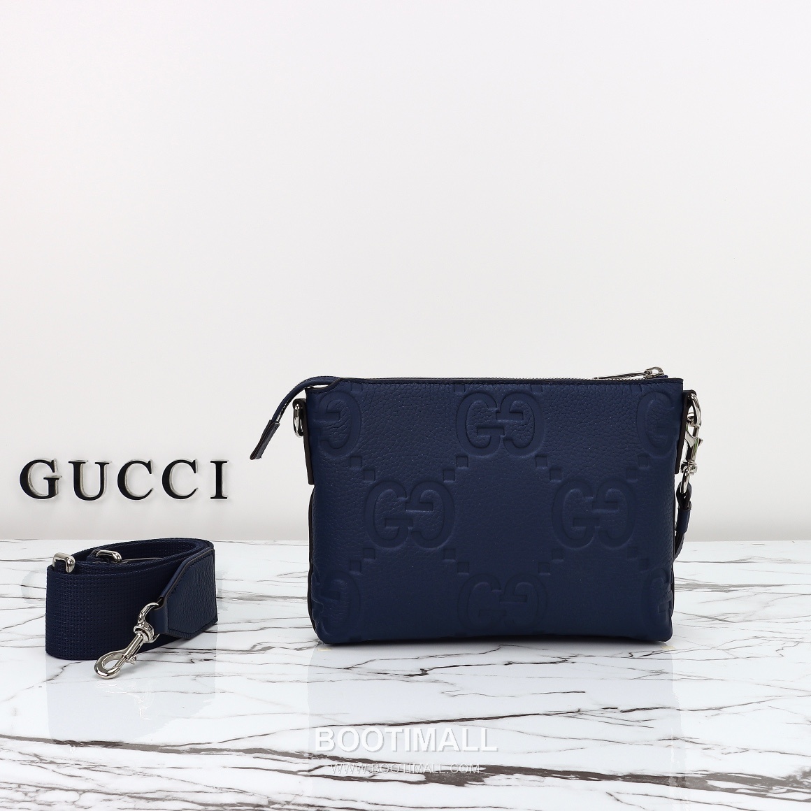 Gucci GG Embossed Leather Mini Messenger Bag 761747 구찌 GG 엠보스 레더 미니 메신저백 23cm 3