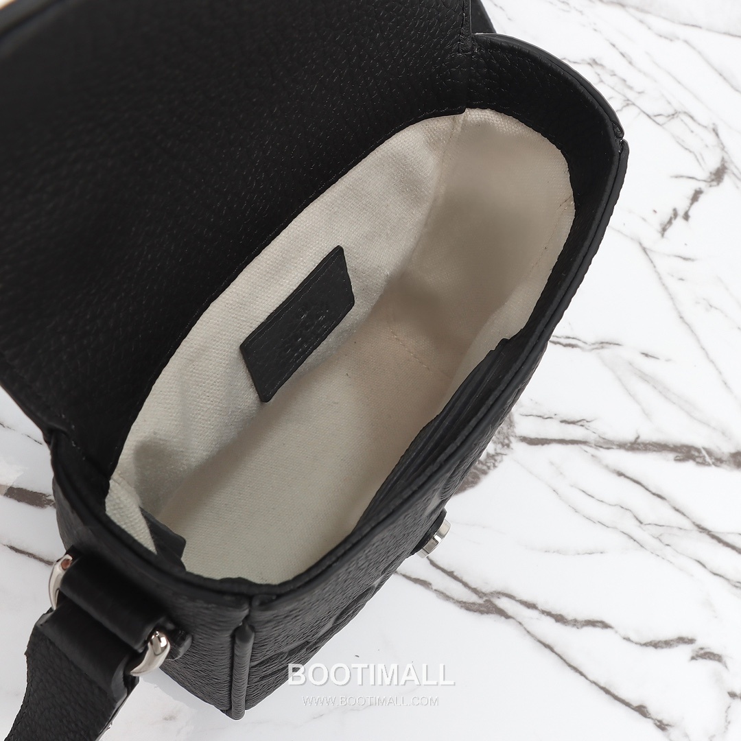 Gucci GG Embossed Leather Mini Crossbody Bag 760235 구찌 GG 엠보스 레더 미니 크로스바디백 18.5cm 9