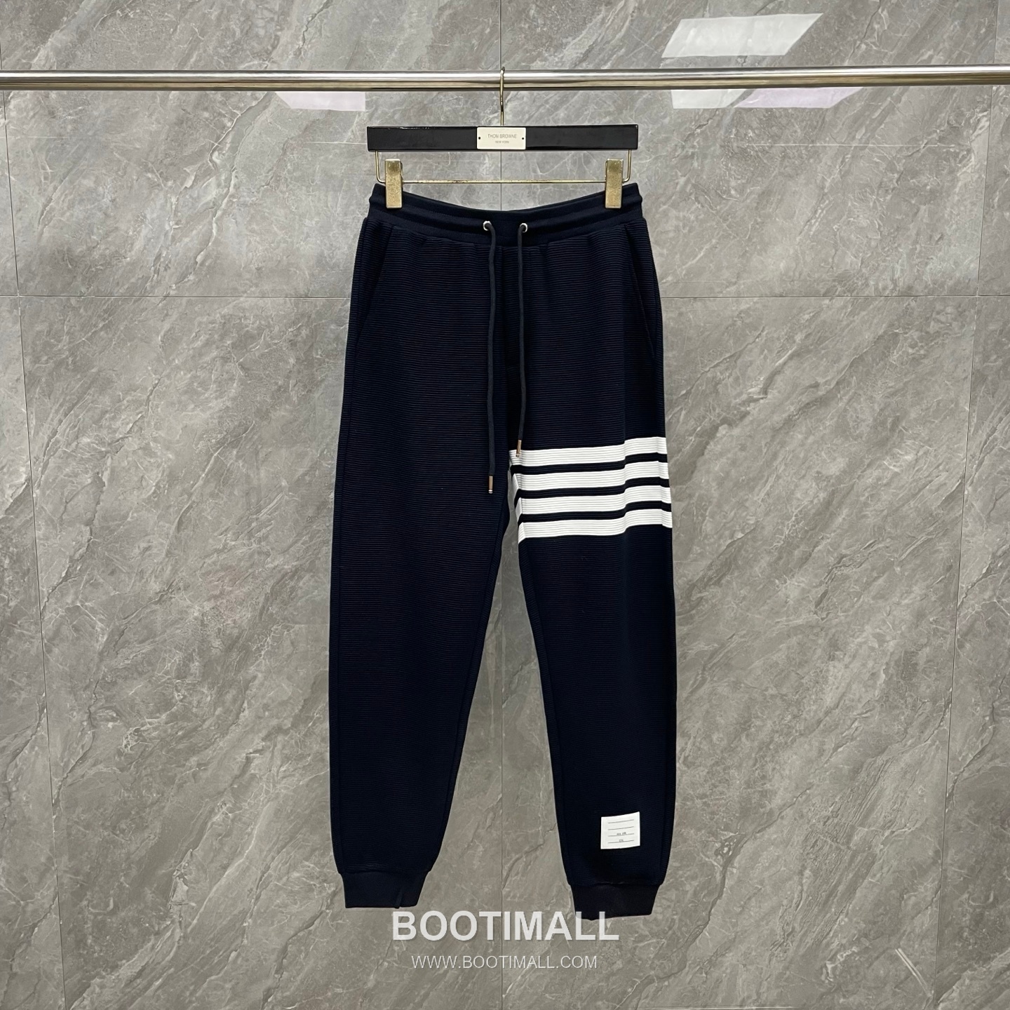 Thom Browne Ottoman 4-Bar Trousers Cotton Blue 톰브라운 오스만 4바 트라우저 코튼 블루 5