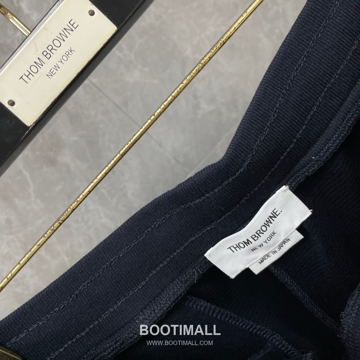 Thom Browne Ottoman 4-Bar Trousers Cotton Blue 톰브라운 오스만 4바 트라우저 코튼 블루 7