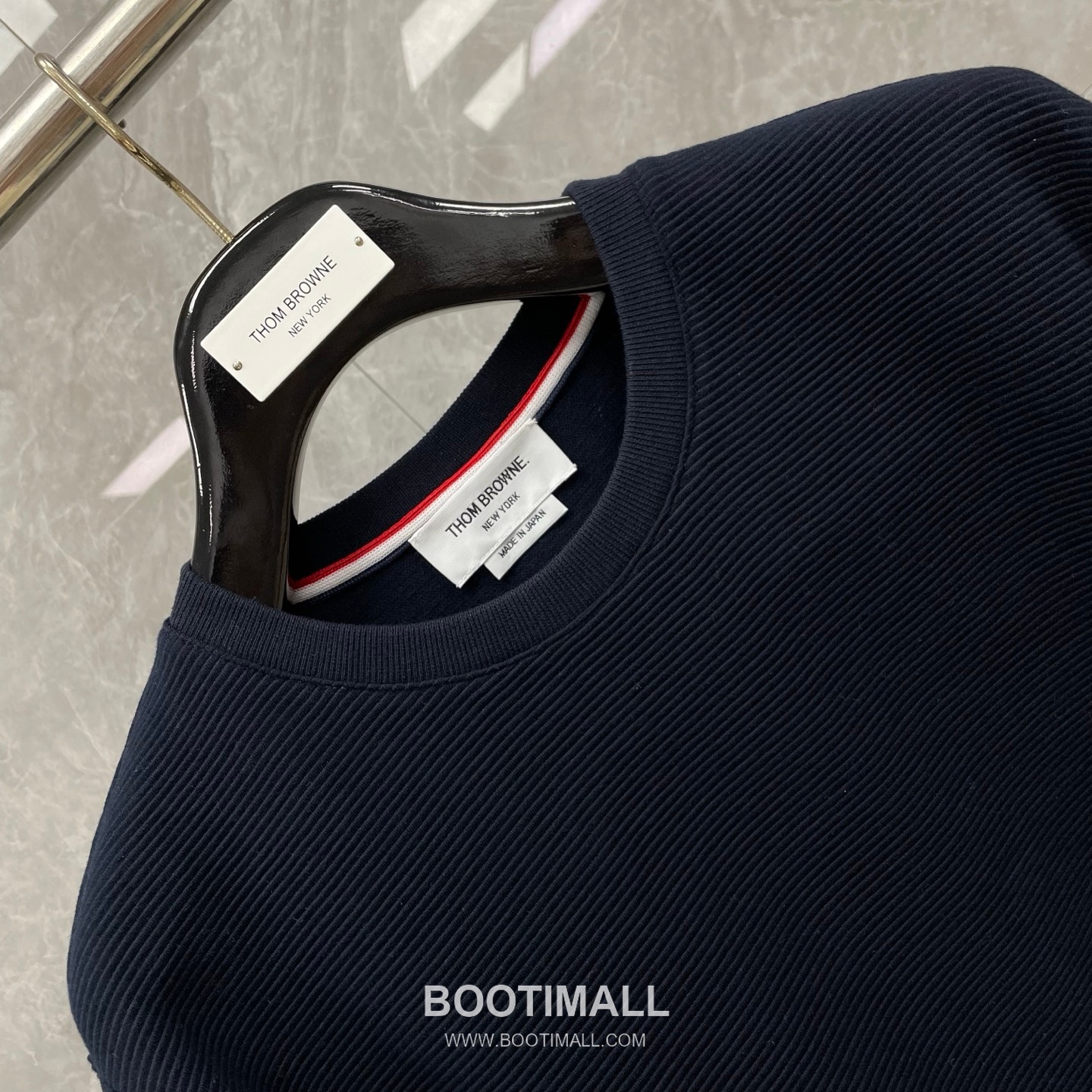 Thom Browne Stickman Dog 4-Bar Sweatshirt Cotton Blue 톰브라운 스틱맨 도그 4바 스웨트셔츠 코튼 블루 8
