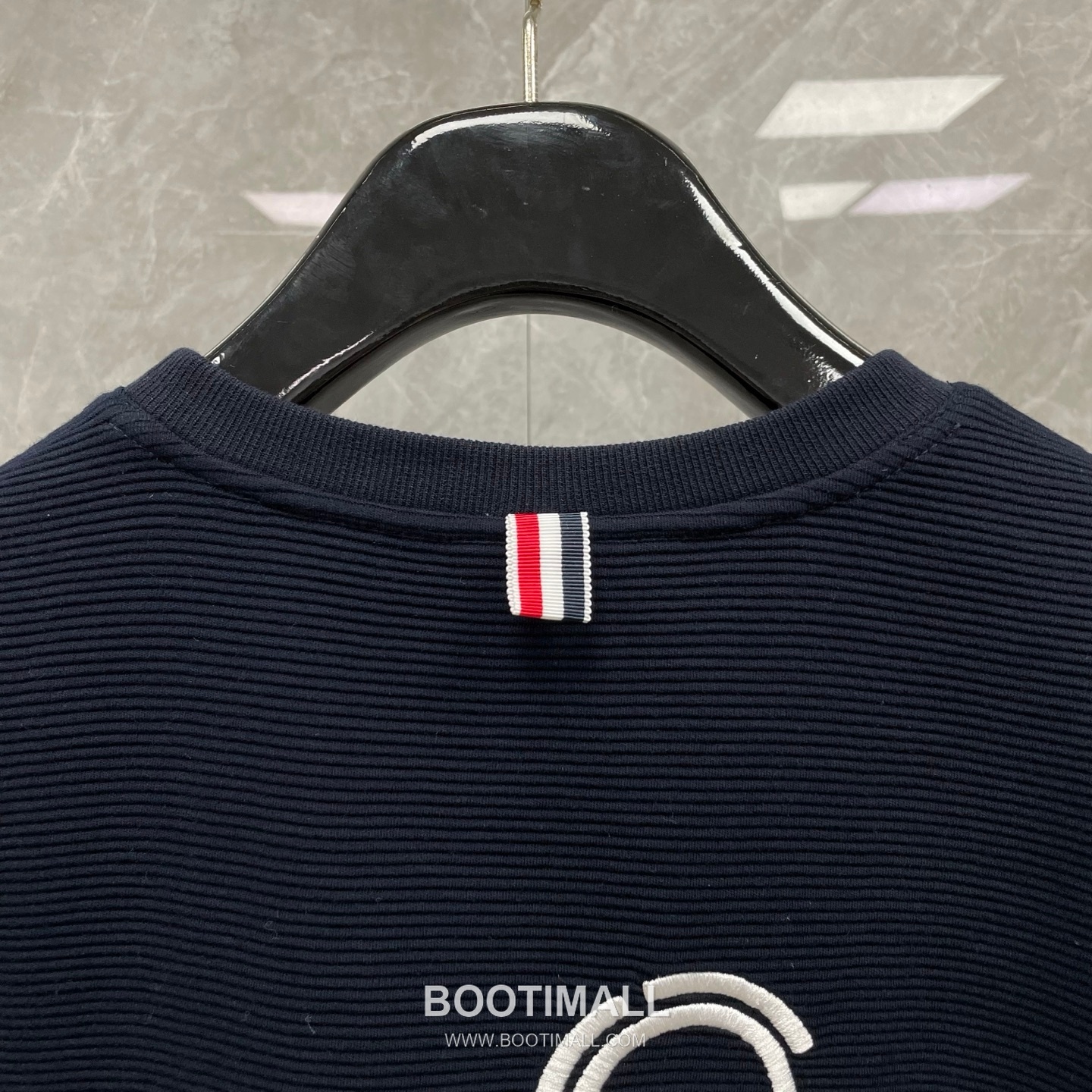 Thom Browne Stickman Dog 4-Bar Sweatshirt Cotton Blue 톰브라운 스틱맨 도그 4바 스웨트셔츠 코튼 블루 12