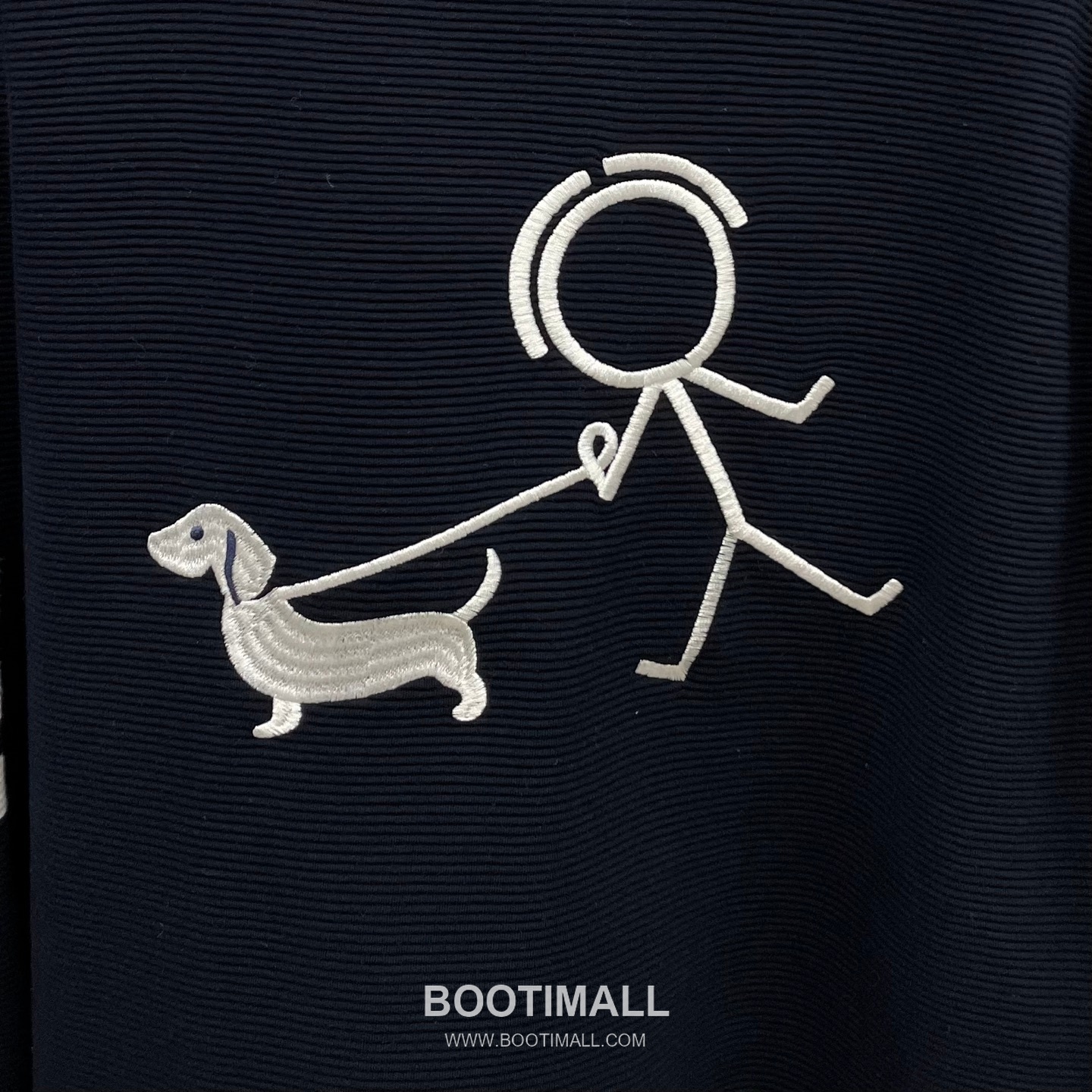 Thom Browne Stickman Dog 4-Bar Sweatshirt Cotton Blue 톰브라운 스틱맨 도그 4바 스웨트셔츠 코튼 블루 13