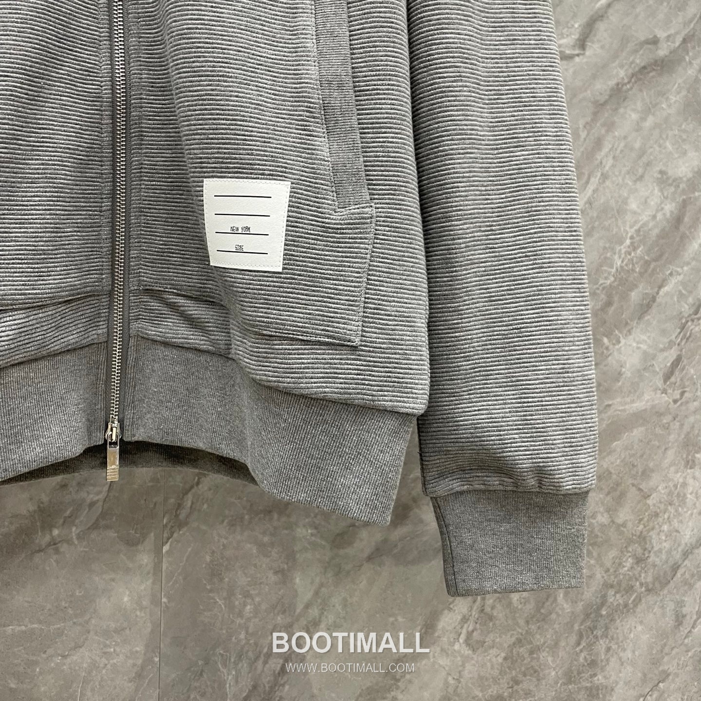 Thom Browne Stickman Dog 4-Stripe Outerwear Cotton Blue Hoodie 톰브라운 스틱맨 도그 4스트라이프 아우터 코튼 블루 후드 10