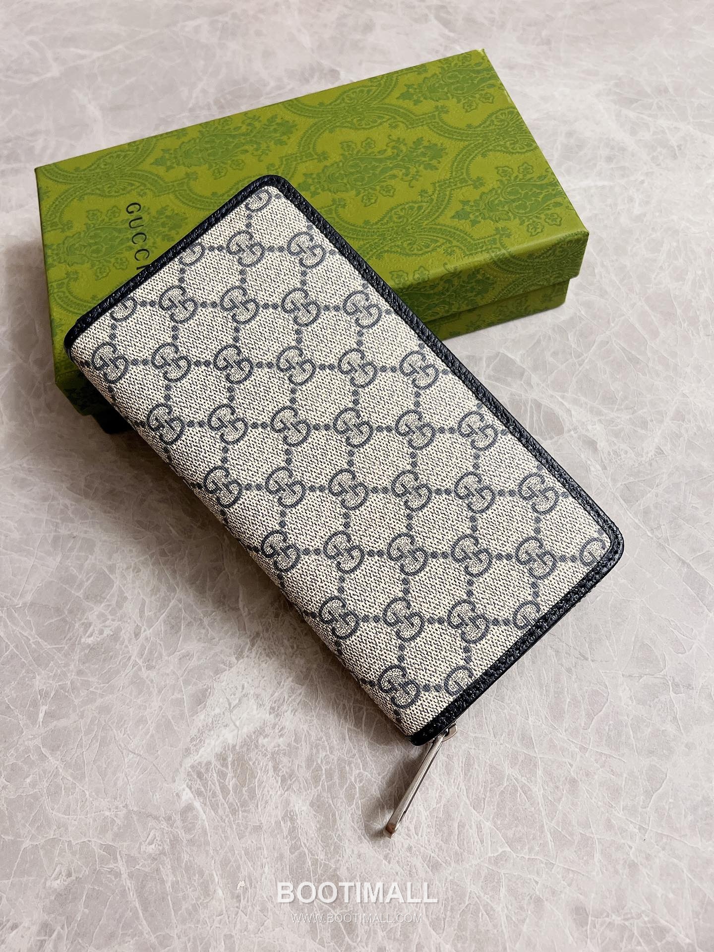 Gucci Zip-Around 673003 PVC Blue Long Wallet 구찌 집어라운드 673003 PVC 블루 장지갑 19cm 3