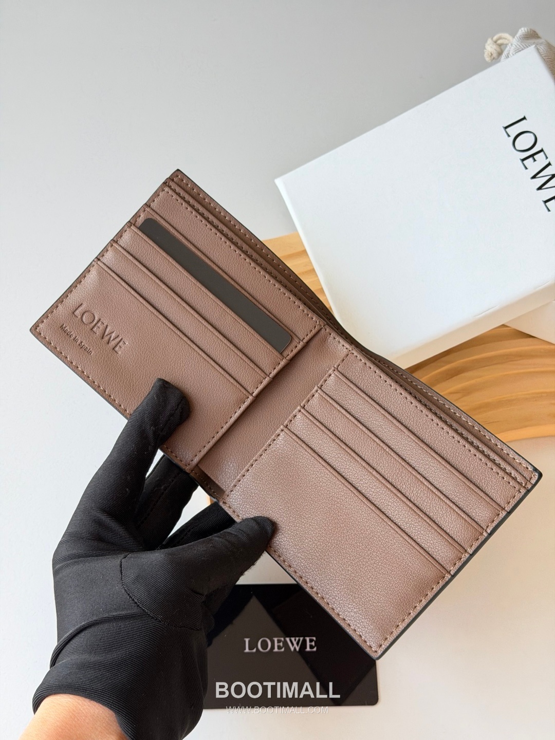 Loewe Puzzle Geometric Smooth Calfskin Bifold Wallet 로에베 퍼즐 지오메트릭 L1131 스무스 카프스킨 반지갑 11cm 6