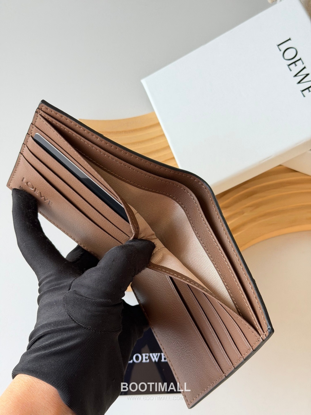 Loewe Puzzle Geometric Smooth Calfskin Bifold Wallet 로에베 퍼즐 지오메트릭 L1131 스무스 카프스킨 반지갑 11cm 9