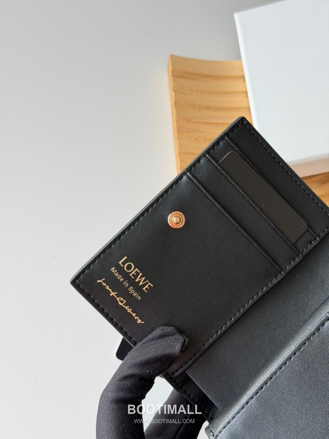 Loewe Bicolor Bifold Calfskin Wallet 로에베 L1143 바이컬러 반지갑 카프스킨 12cm 7