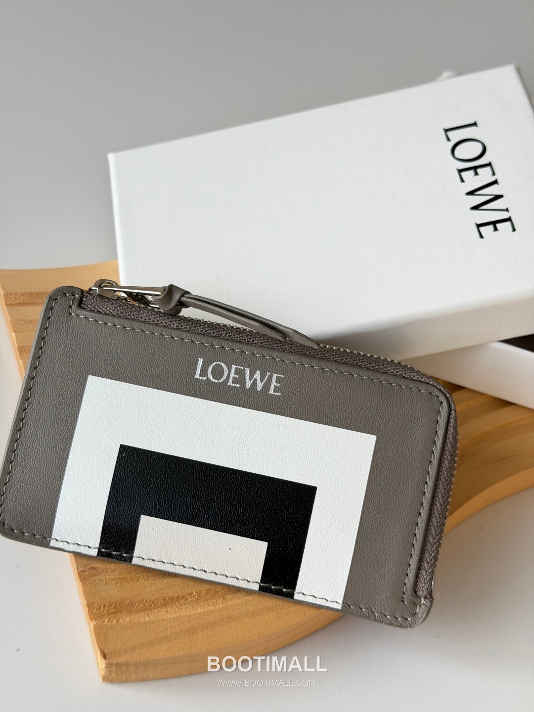Loewe Seven-Zip Small Cowhide Leather Multicolor Coin Purse 로에베 L1144 세븐 지퍼 스몰 소가죽 멀티컬러 동전지갑 12.5cm 2