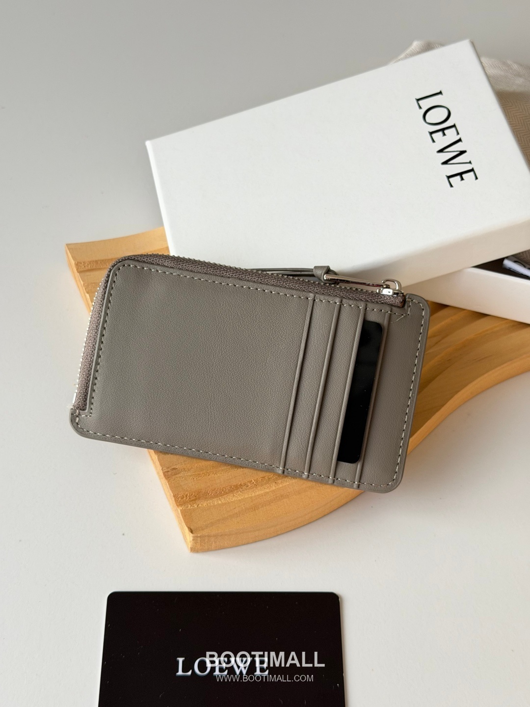 Loewe Seven-Zip Small Cowhide Leather Multicolor Coin Purse 로에베 L1144 세븐 지퍼 스몰 소가죽 멀티컬러 동전지갑 12.5cm 3