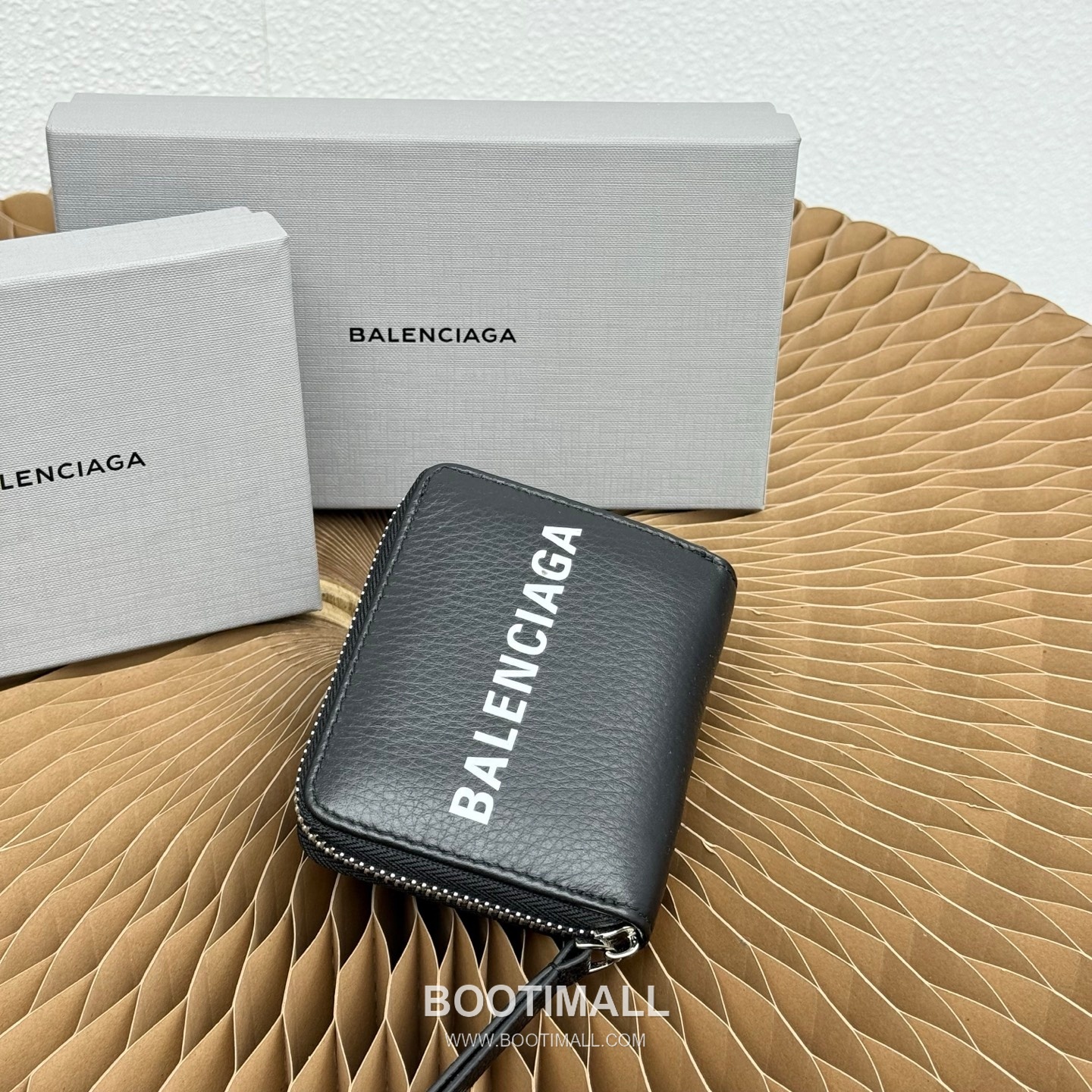 Balenciaga Cash Envelope Grained Calfskin Coin Purse 발렌시아가 캐시 엔벨로프 그레인드 카프스킨 동전지갑 11.5cm 2