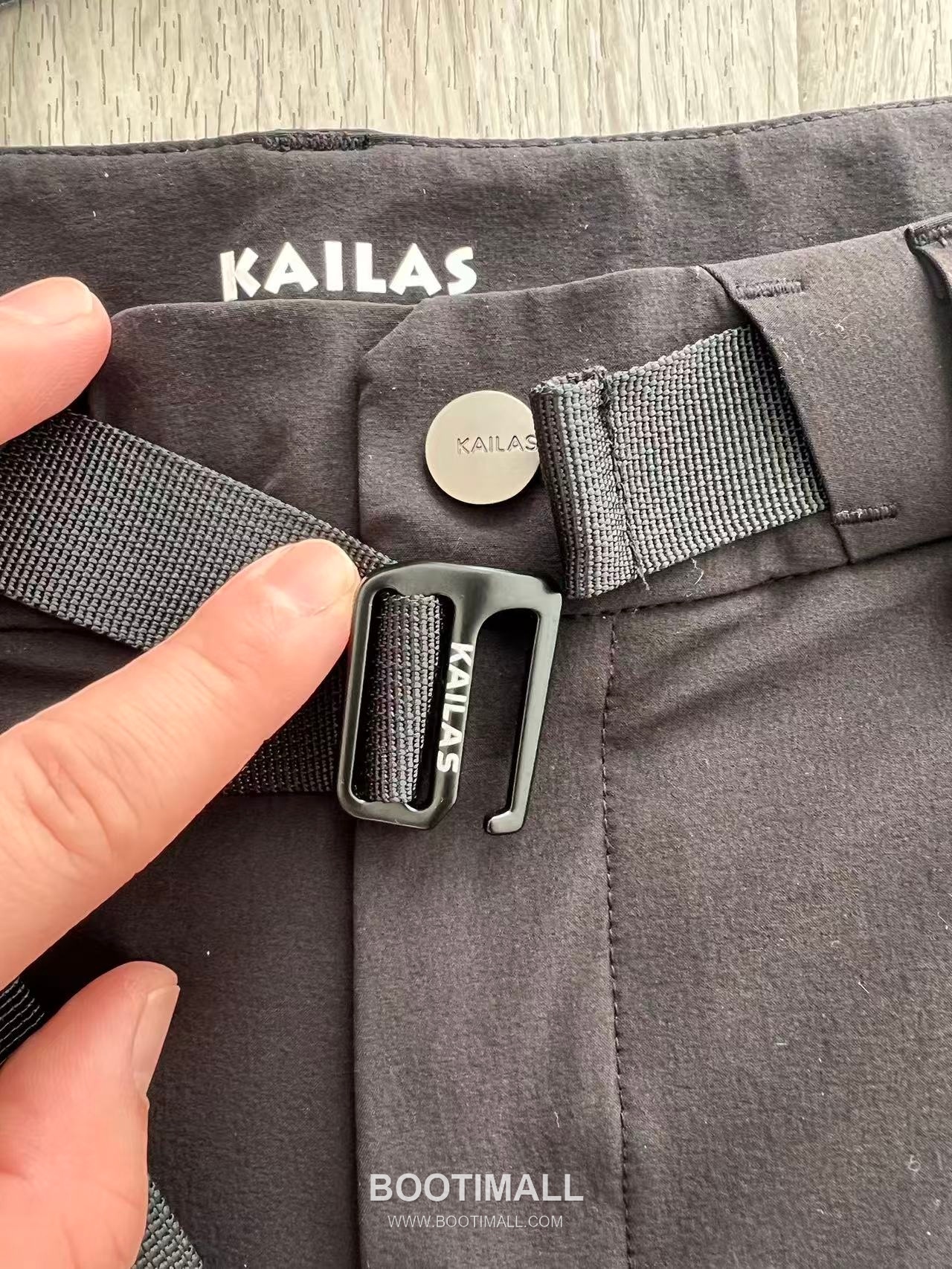 Kailas T9 CORDURA Quick-Dry Nylon Spandex Black Belt 카일라스 T9 코듀라 퀵드라이 나일론 스판덱스 블랙 벨트 4