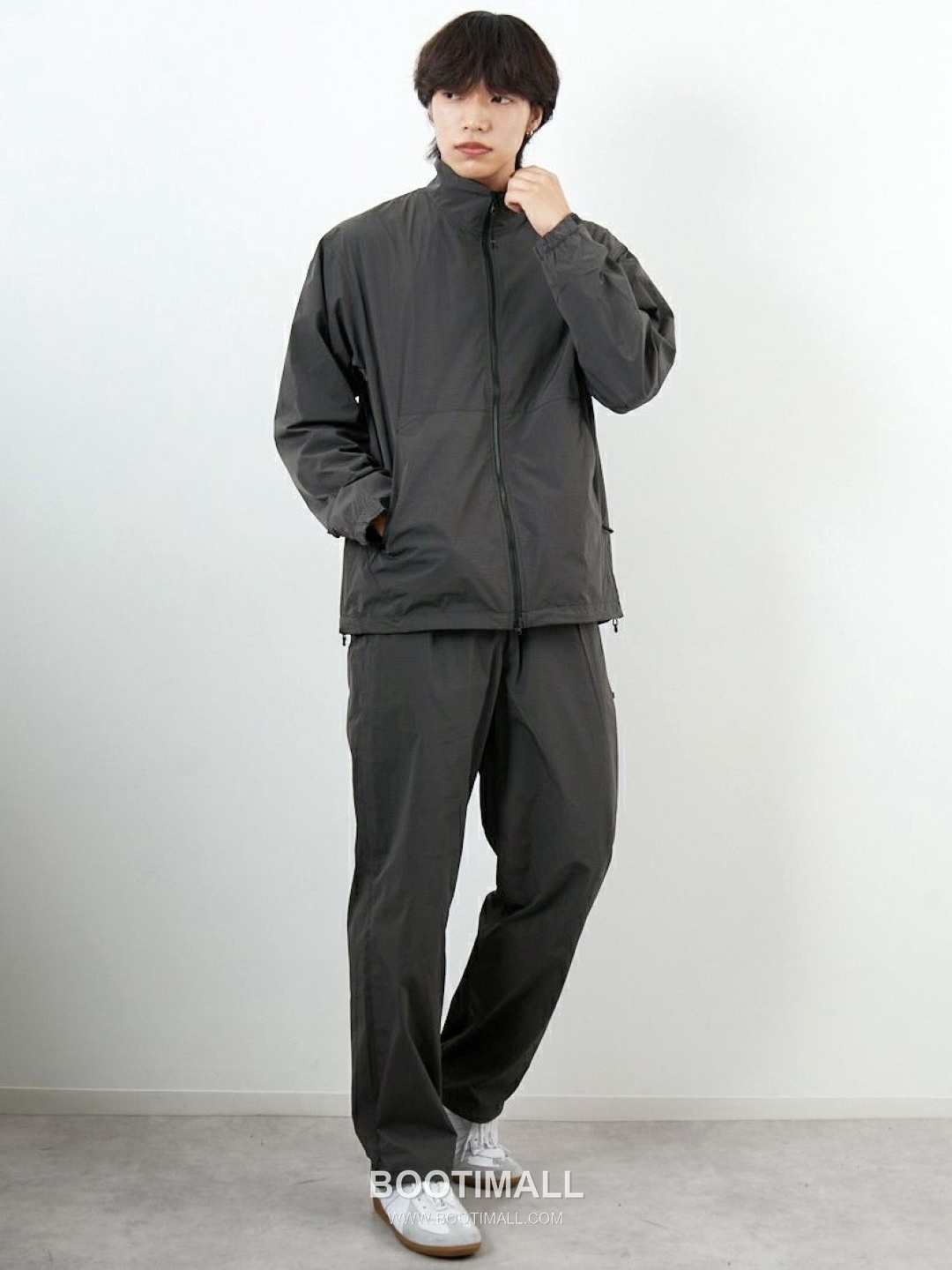 Goldwin Stand Collar Windbreaker Jacket 골드윈 스탠드 카라 윈드브레이커 재킷 5