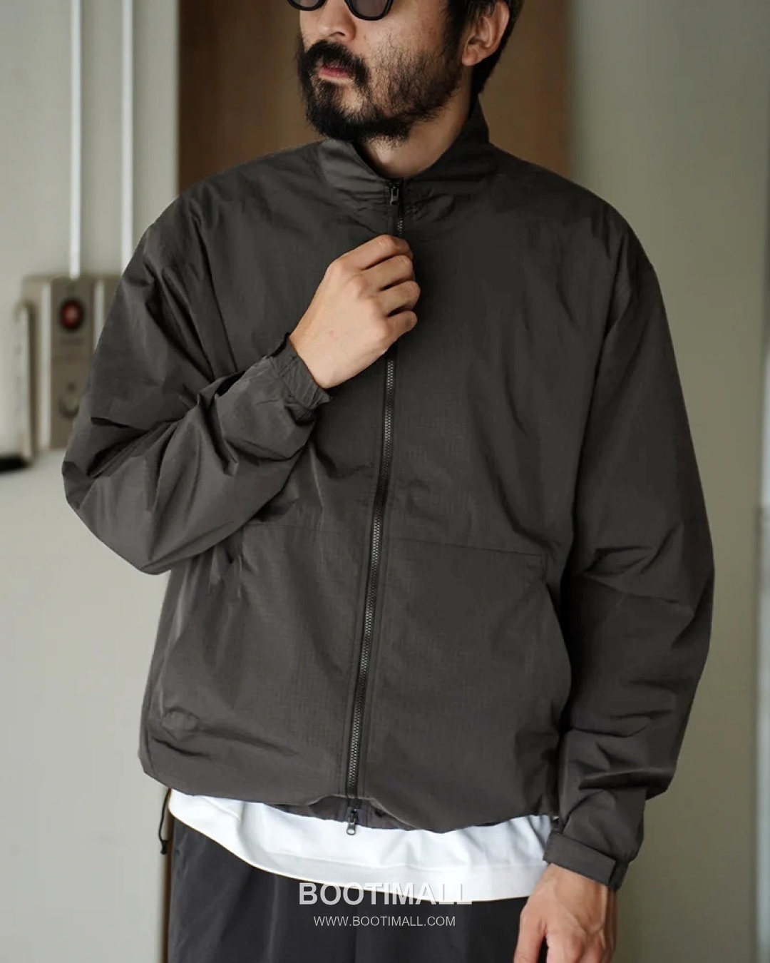 Goldwin Stand Collar Windbreaker Jacket 골드윈 스탠드 카라 윈드브레이커 재킷 9