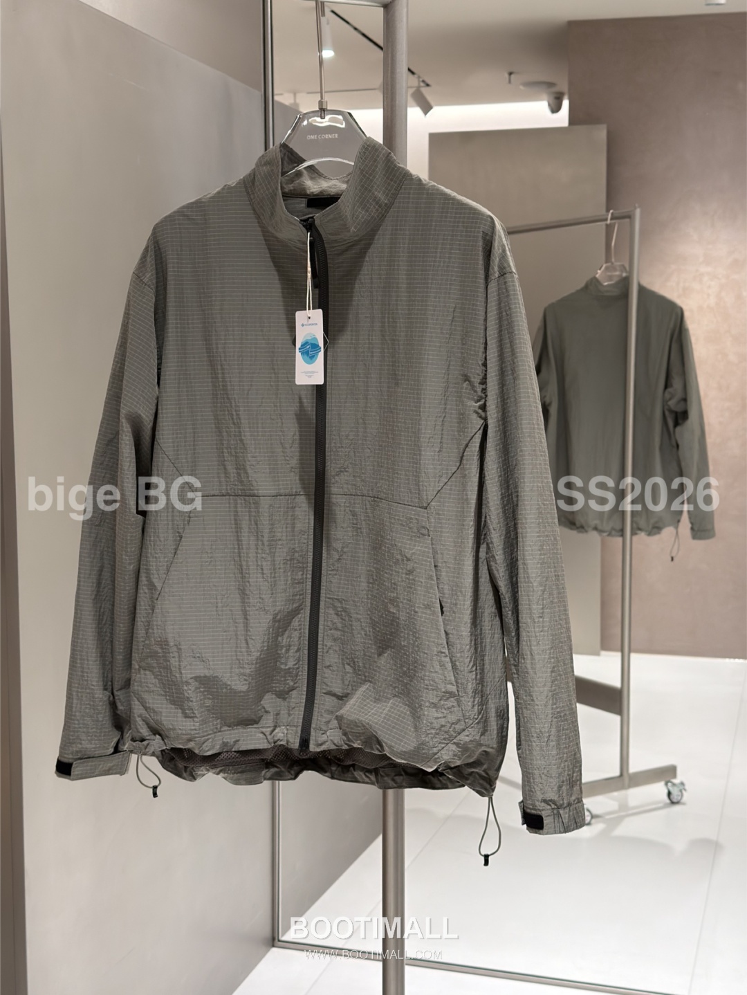 Goldwin Stand Collar Windbreaker Jacket 골드윈 스탠드 카라 윈드브레이커 재킷 10