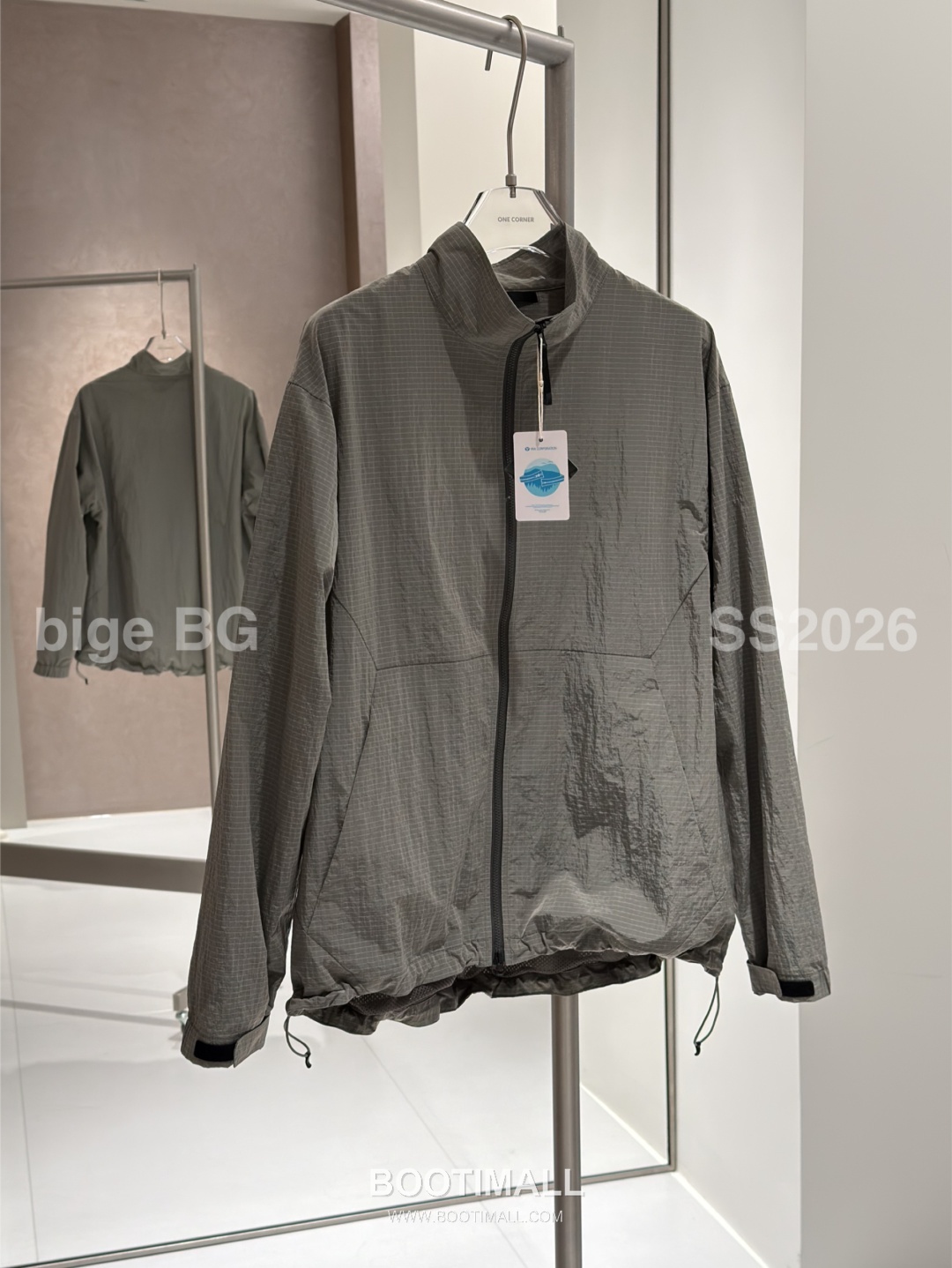 Goldwin Stand Collar Windbreaker Jacket 골드윈 스탠드 카라 윈드브레이커 재킷 11