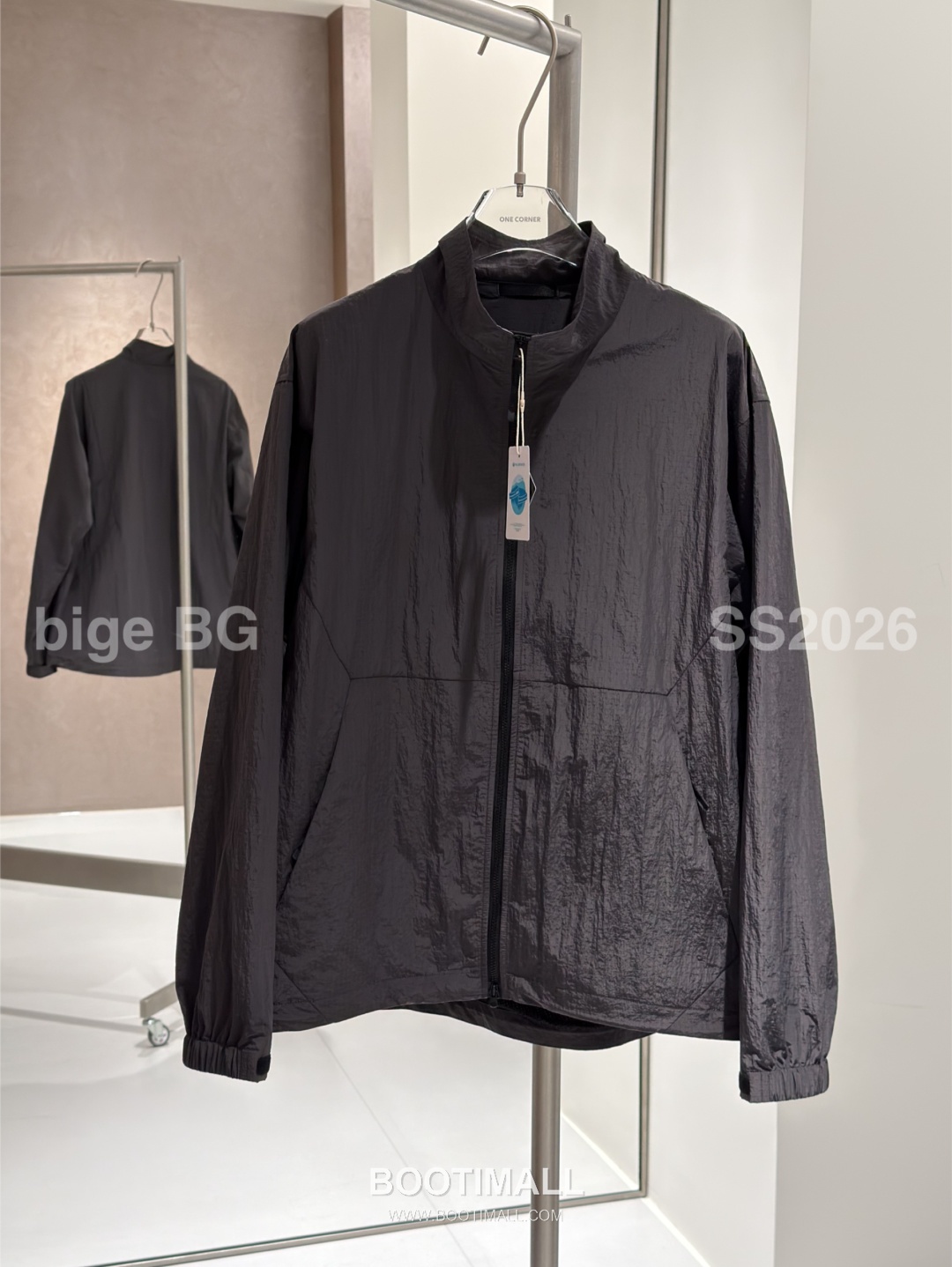 Goldwin Stand Collar Windbreaker Jacket 골드윈 스탠드 카라 윈드브레이커 재킷 13