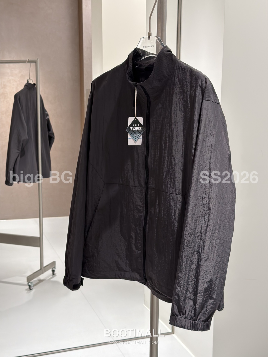 Goldwin Stand Collar Windbreaker Jacket 골드윈 스탠드 카라 윈드브레이커 재킷 14