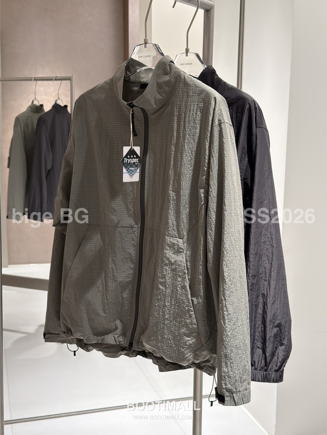 Goldwin Stand Collar Windbreaker Jacket 골드윈 스탠드 카라 윈드브레이커 재킷 16