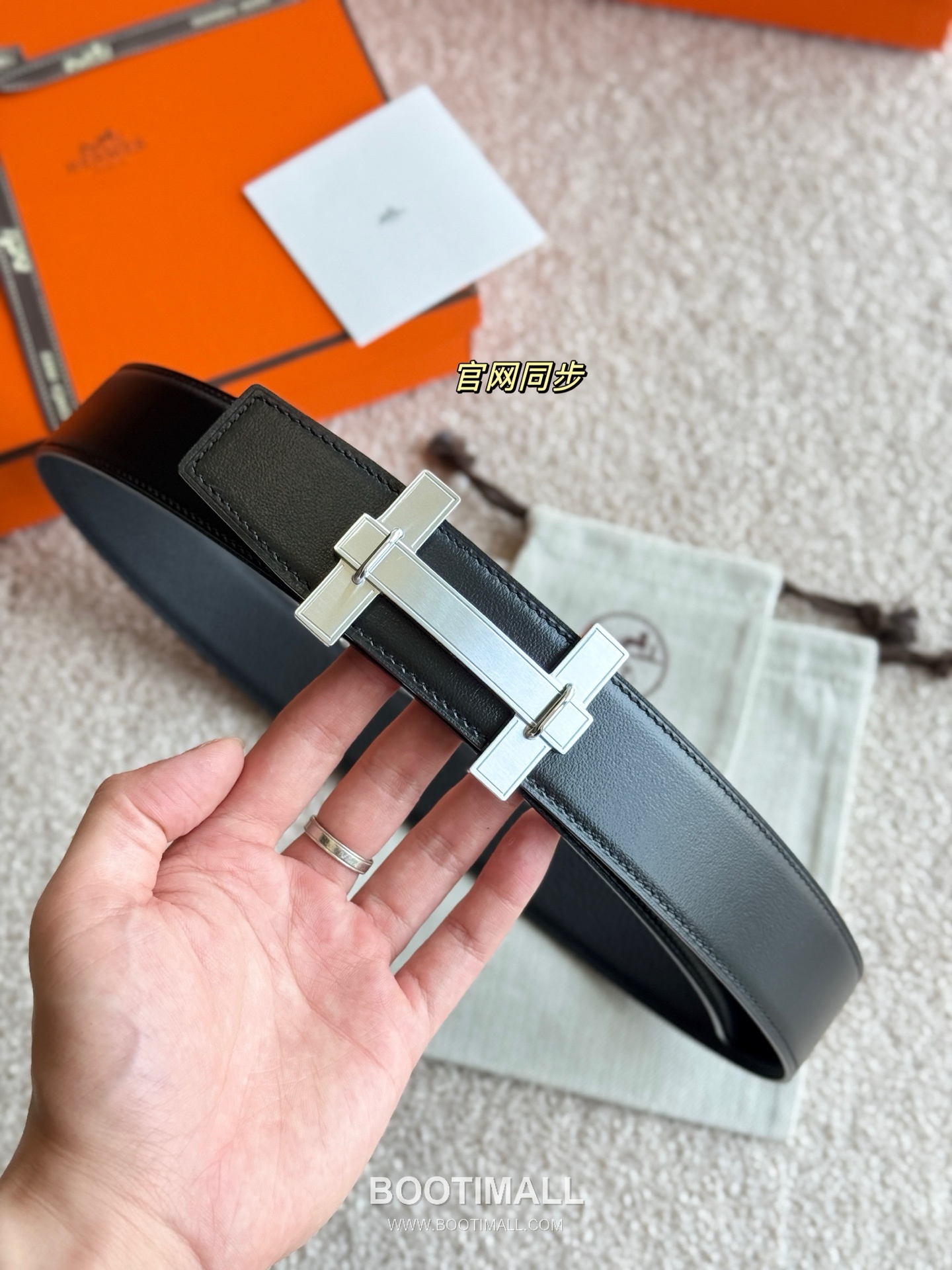 
Hermès Jumping Buckle Togo Calfskin Belt 에르메스 점핑 버클 토고 카프스킨 벨트 3.8cm 6