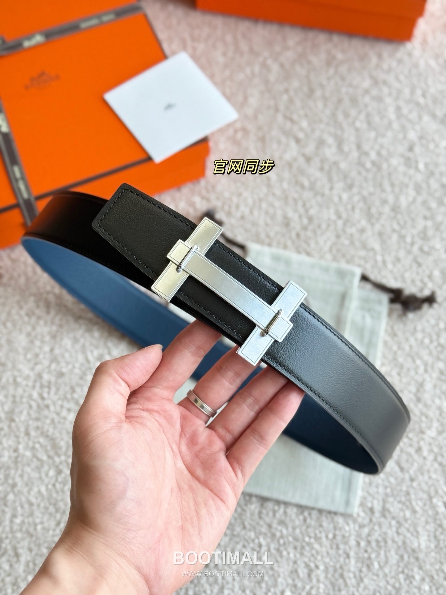 
Hermès Jumping Buckle Togo Calfskin Belt 에르메스 점핑 버클 토고 카프스킨 벨트 3.8cm 6