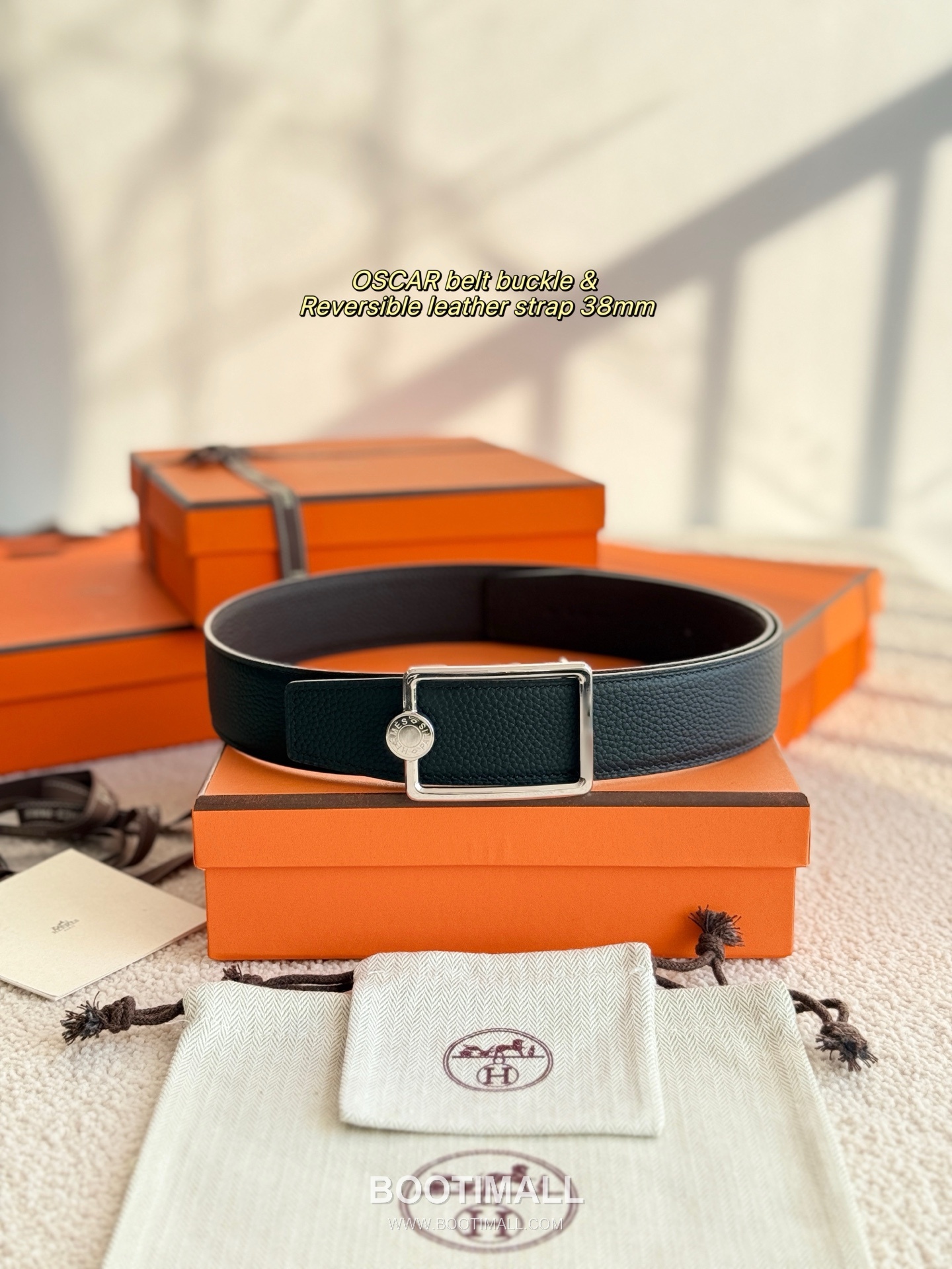 
Hermès Oscar Reversible Swift Calfskin Belt 에르메스 오스카 리버서블 스위프트 카프스킨 벨트 3.8cm 3