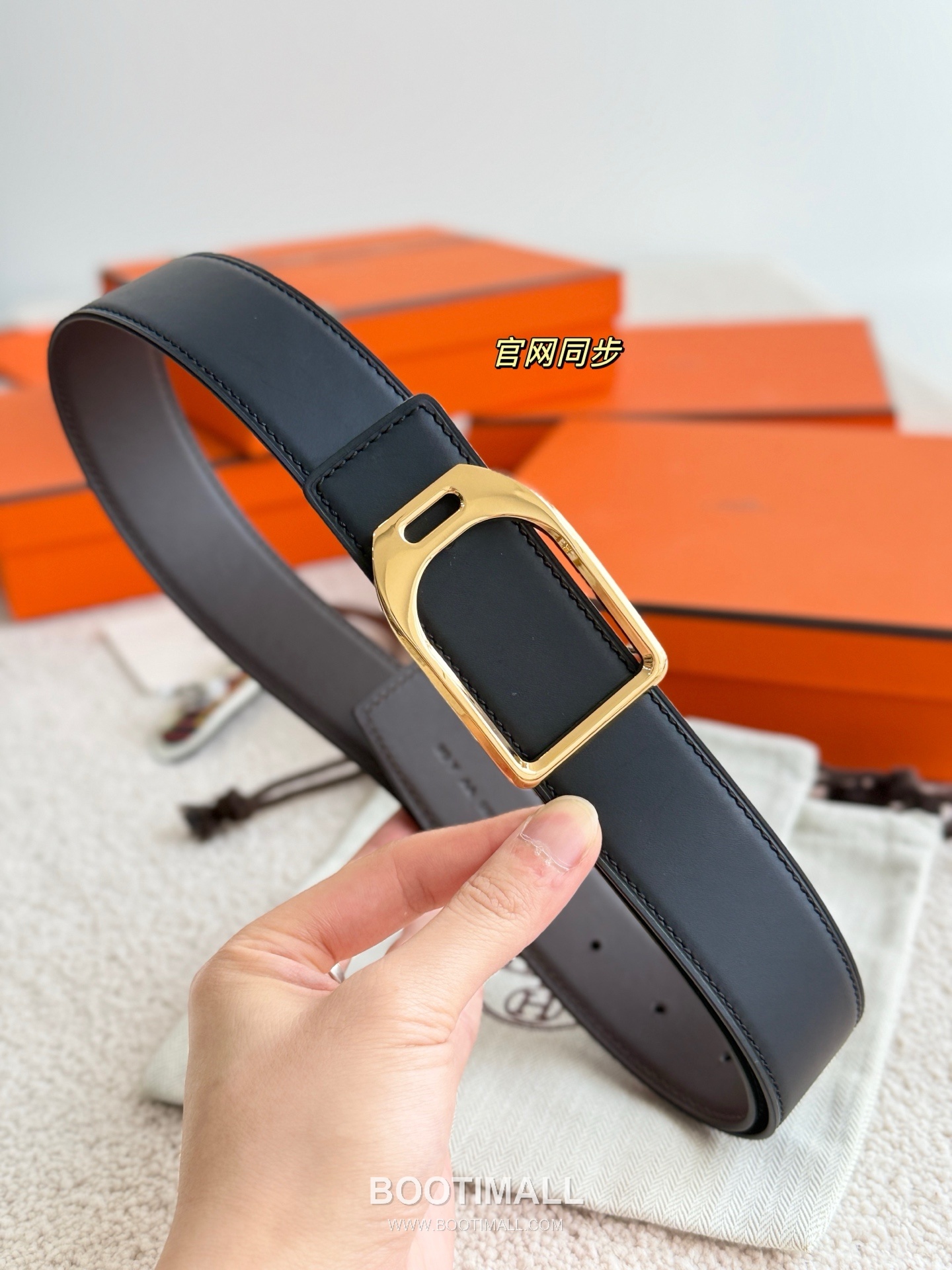 Hermès Jockey Reversible Matte Calfskin Belt 에르메스 조키 리버서블 매트 카프스킨 벨트 3.8cm 4
