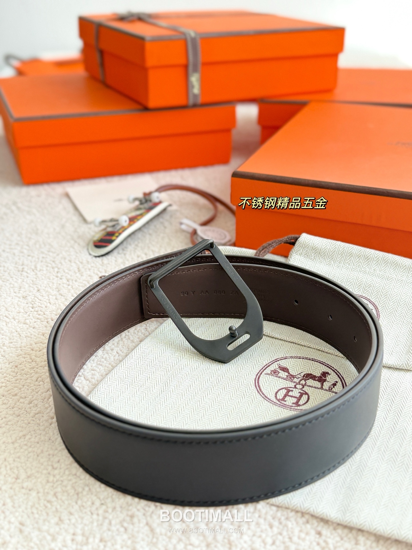 
Hermès Jockey Reversible Matte Calfskin Belt 에르메스 조키 리버서블 매트 카프스킨 벨트 3.8cm 3