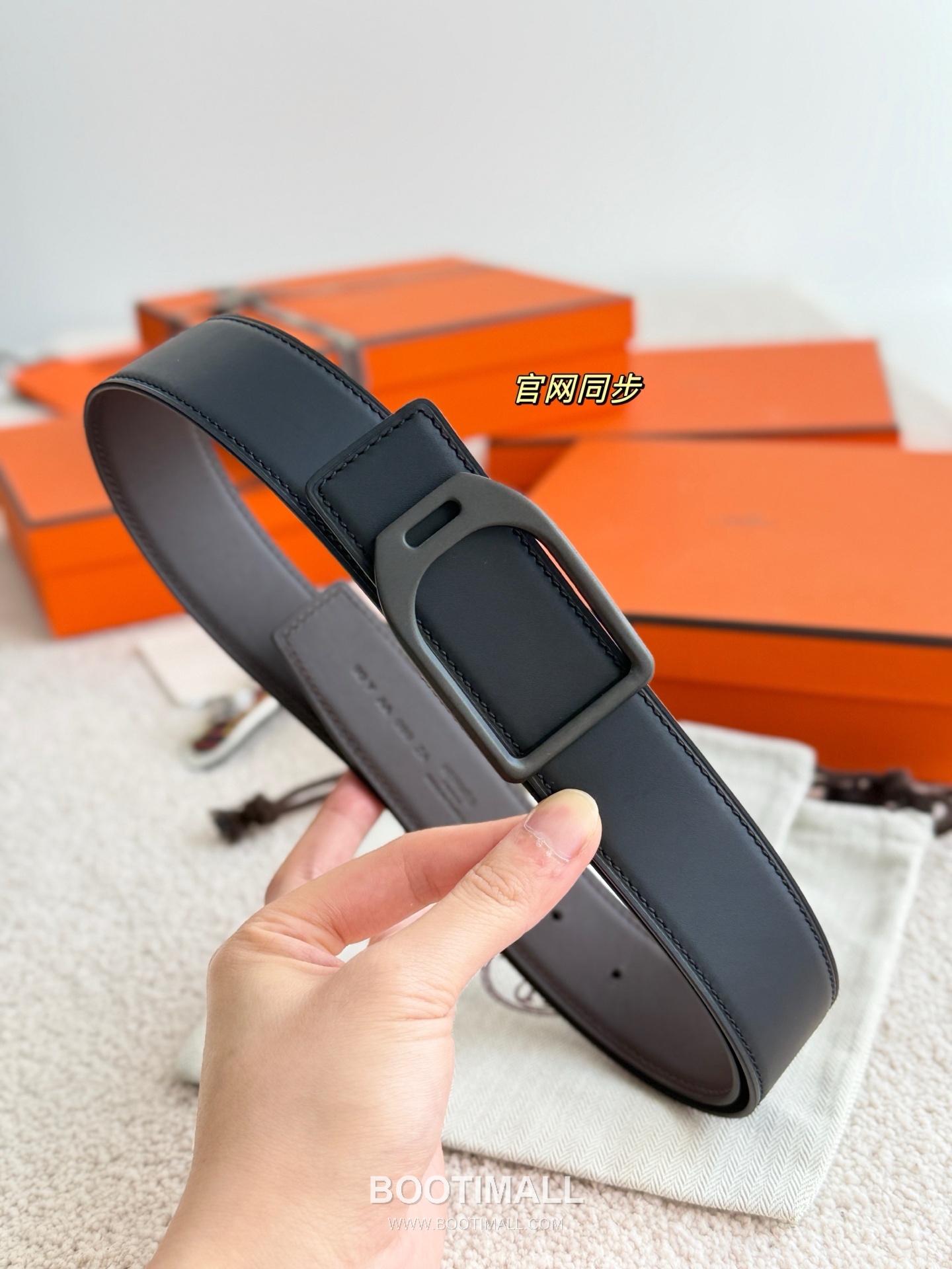 
Hermès Jockey Reversible Matte Calfskin Belt 에르메스 조키 리버서블 매트 카프스킨 벨트 3.8cm 4