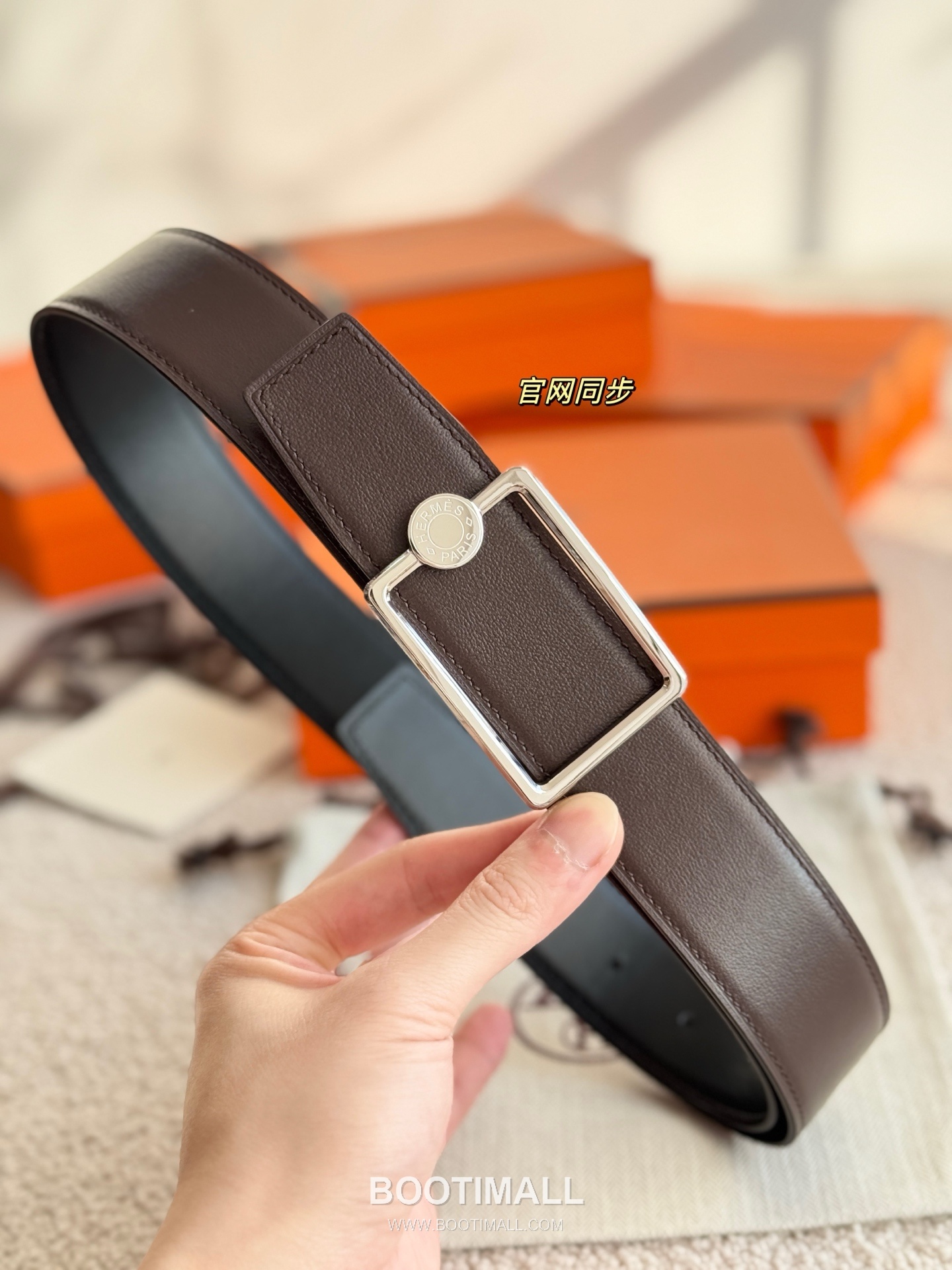 
Hermès Oscar Reversible Swift Calfskin Belt 에르메스 오스카 리버서블 스위프트 카프스킨 벨트 3.8cm 4