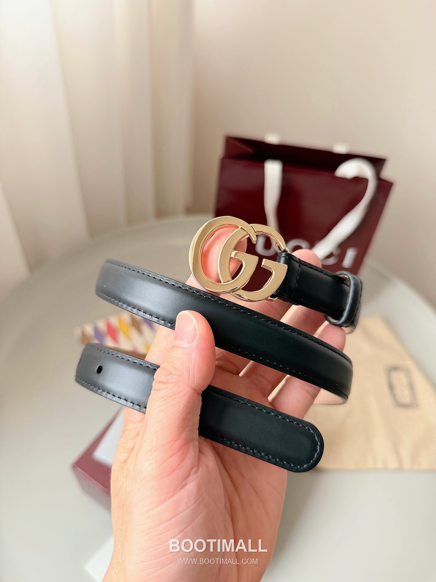 
Gucci Double G Buckle Smooth Calfskin Belt 구찌 더블 G 스무스 송아지 가죽 벨트 3.5cm 3