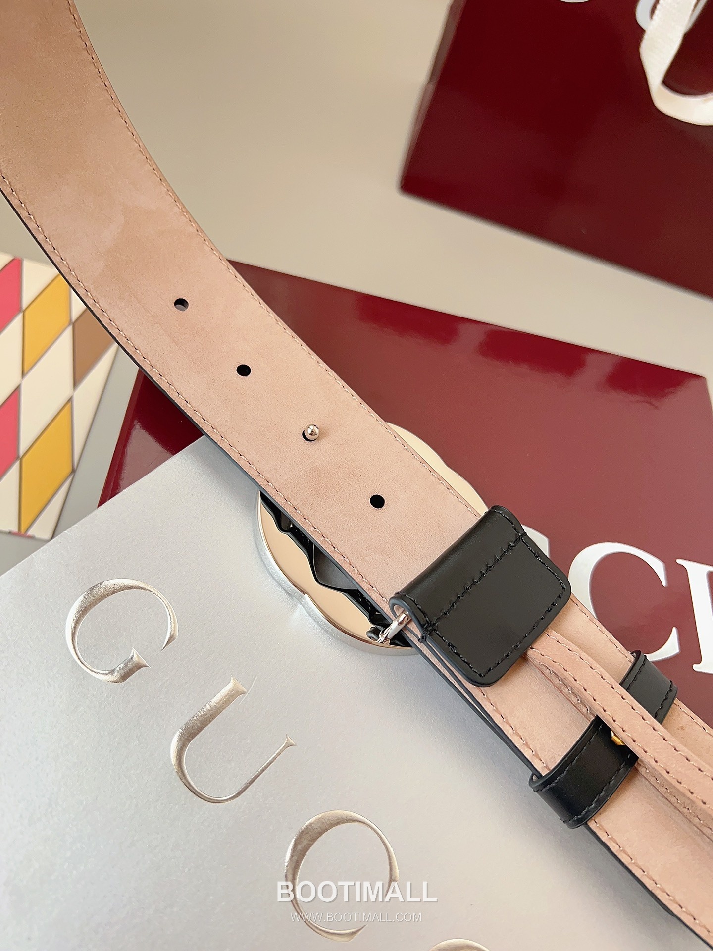 
Gucci Interlocking G Buckle Smooth Calfskin Belt 구찌 인터로킹 G 스무스 송아지 가죽 벨트 4cm 4