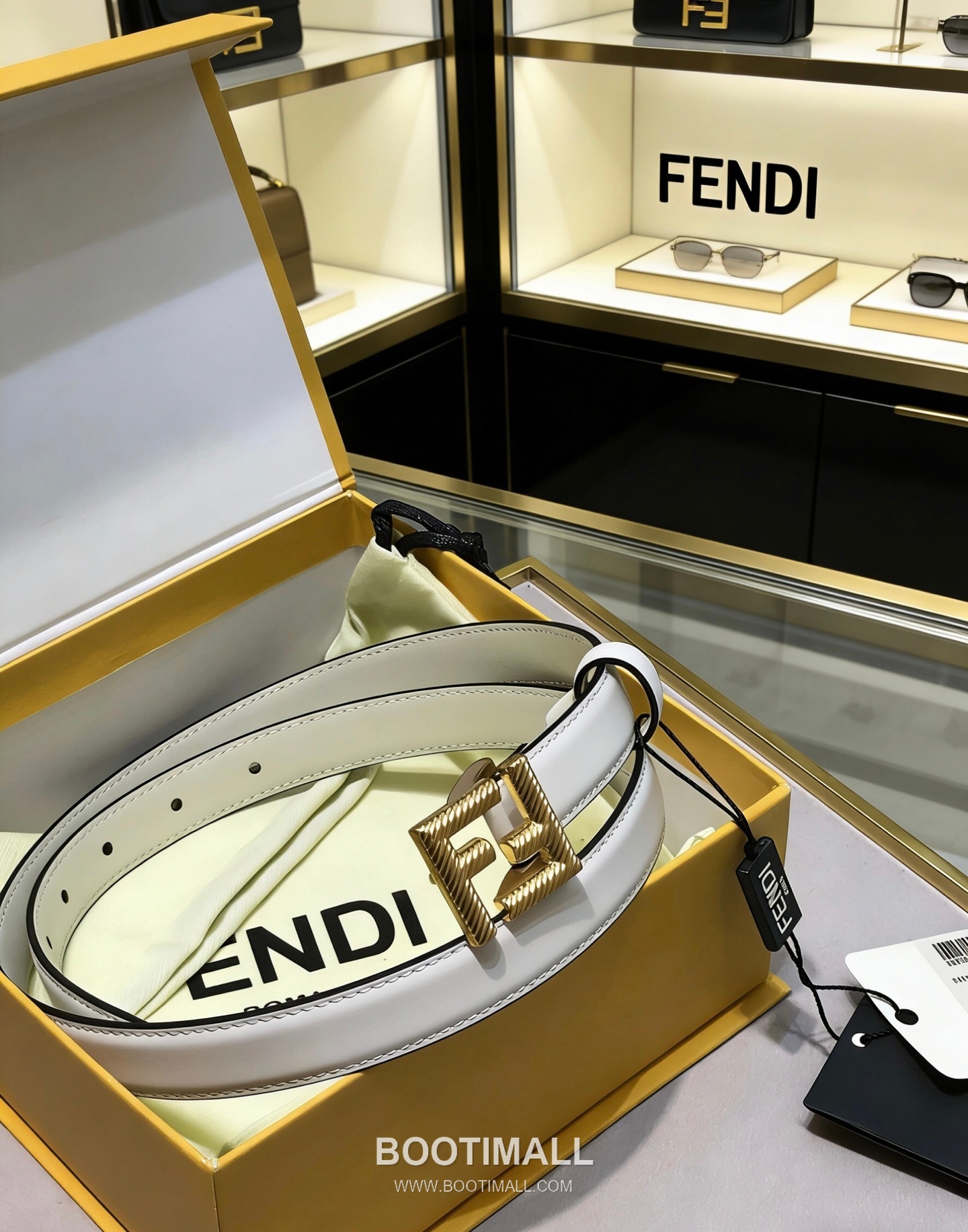 Fendi F Buckle 20mm Double-Sided Full-Grain Cowhide Belt 펜디 F 버클 양면 풀그레인 소가죽 벨트 2cm 7