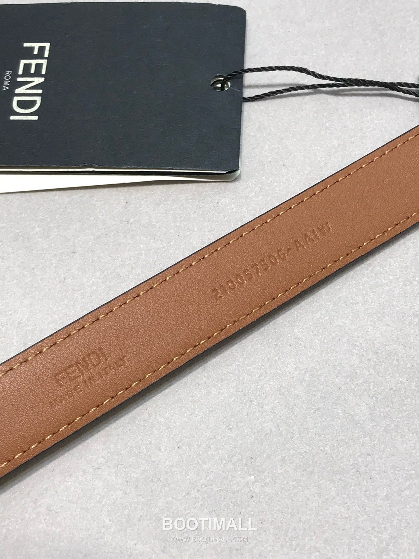 Fendi F Buckle 20mm Double-Sided Full-Grain Cowhide Belt 펜디 F 버클 양면 풀그레인 소가죽 벨트 2cm 7