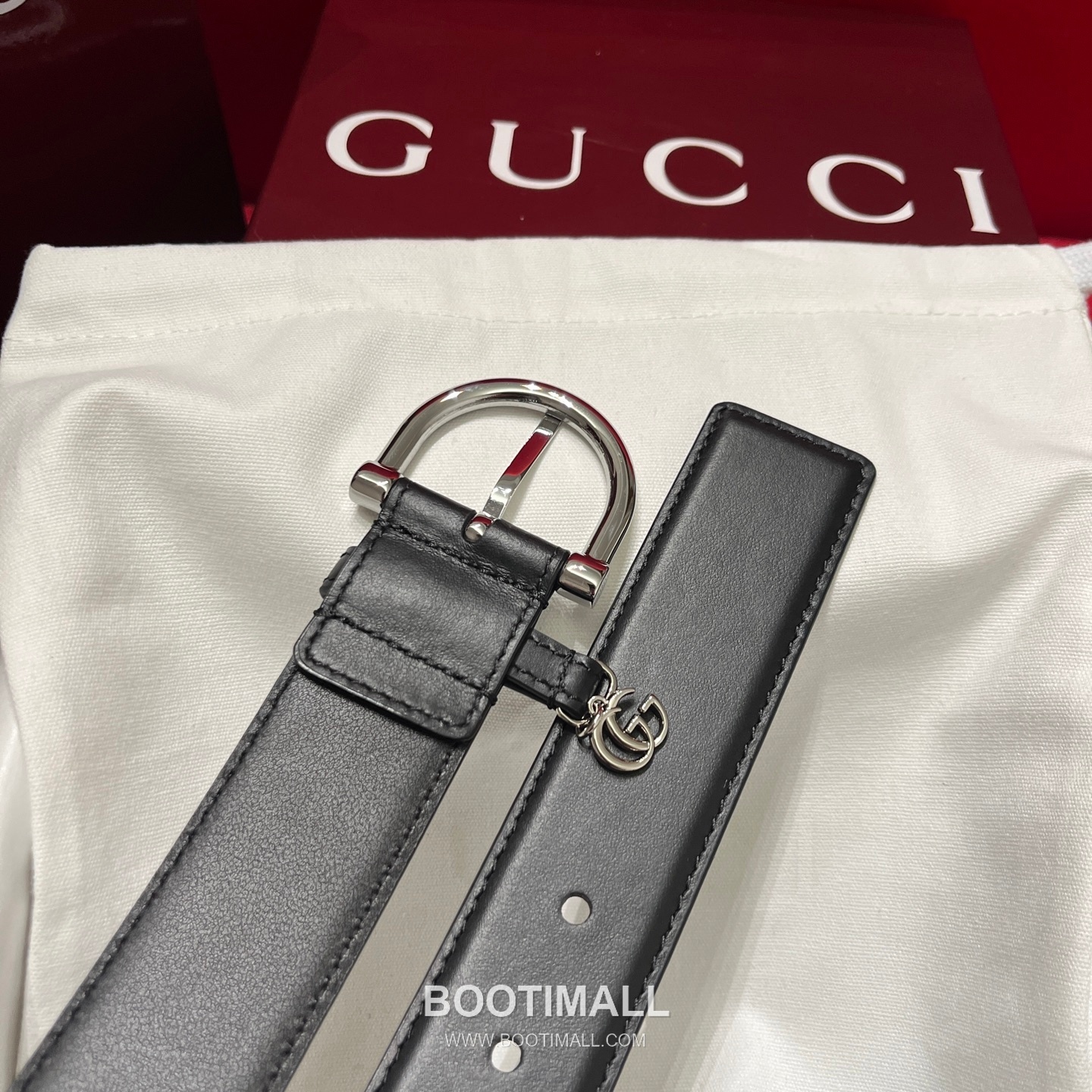 Gucci Classic Pin Buckle Italian Calfskin Belt 구찌 클래식 핀 버클 이탈리아 카프스킨 벨트 3.5cm 5