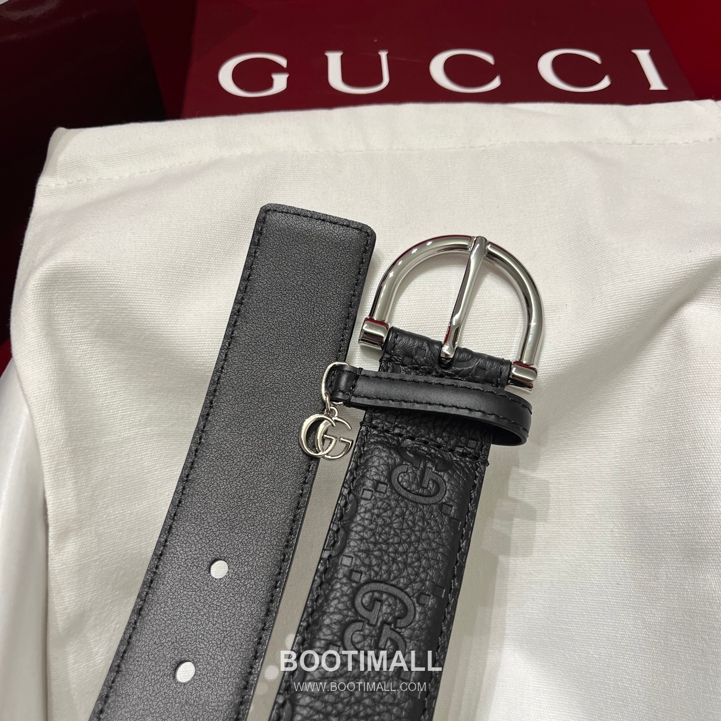 Gucci Classic Pin Buckle Italian Calfskin Belt 구찌 클래식 핀 버클 이탈리아 카프스킨 벨트 3.5cm 5