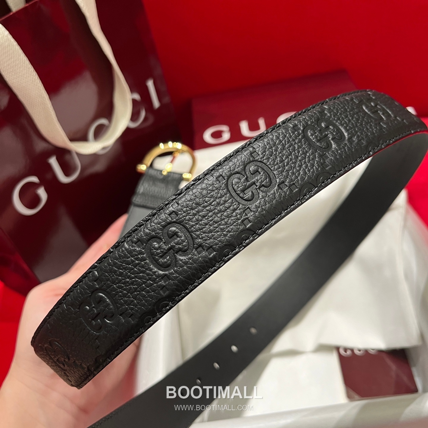 Gucci Classic Pin Buckle Italian Calfskin Belt 구찌 클래식 핀 버클 이탈리아 카프스킨 벨트 3.5cm 4