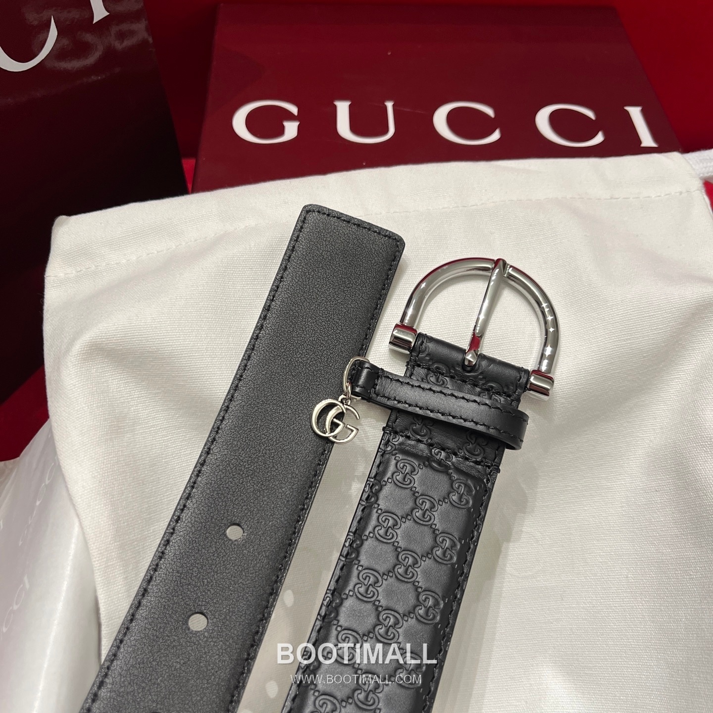 Gucci Classic Pin Buckle Italian Calfskin Belt 구찌 클래식 핀 버클 이탈리아 카프스킨 벨트 3.5cm 4