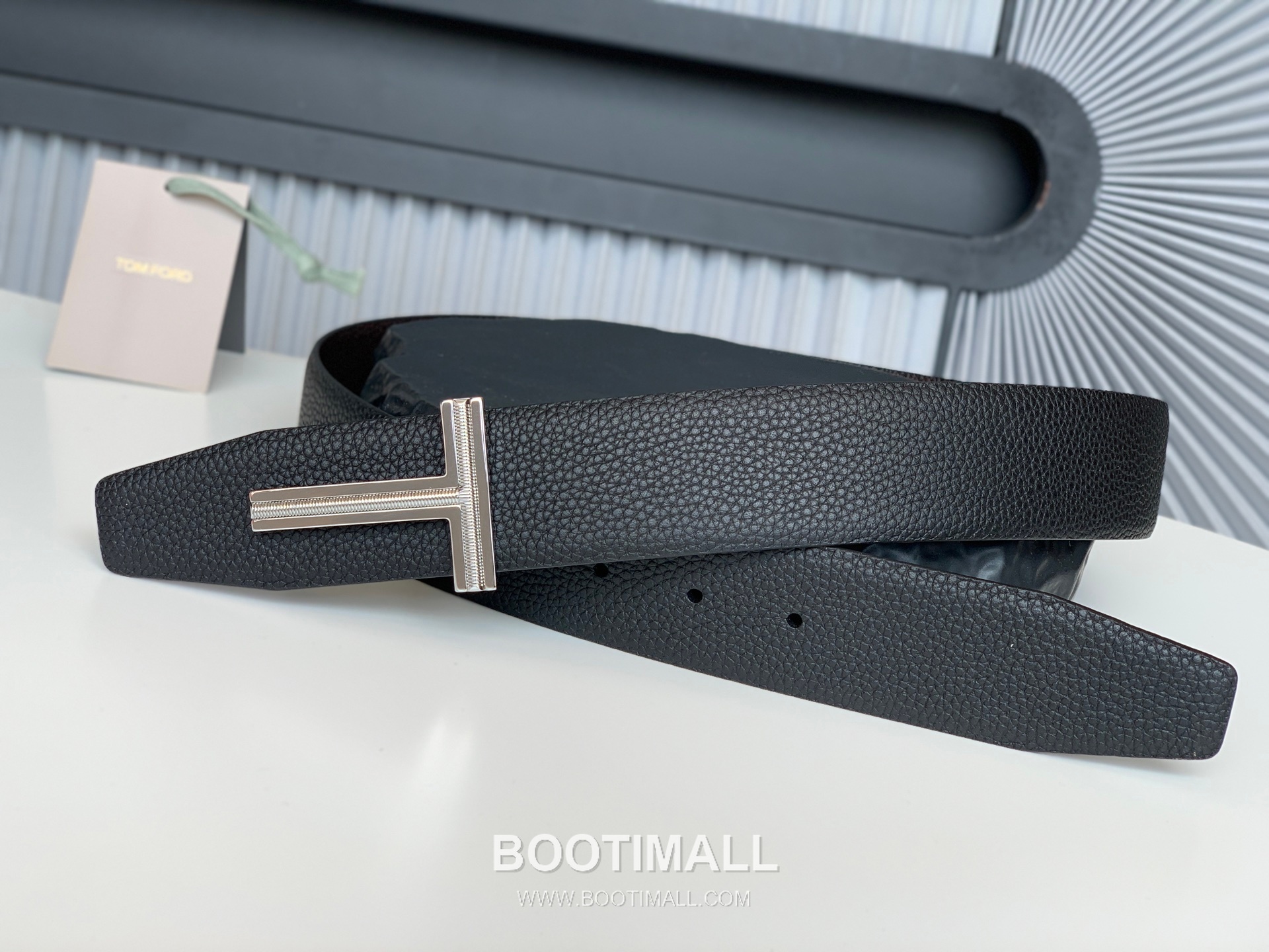 Tom Ford Classic Business Italian Leather Belt 톰포드 클래식 비즈니스 이탈리아산 가죽 벨트 3.8cm 1
