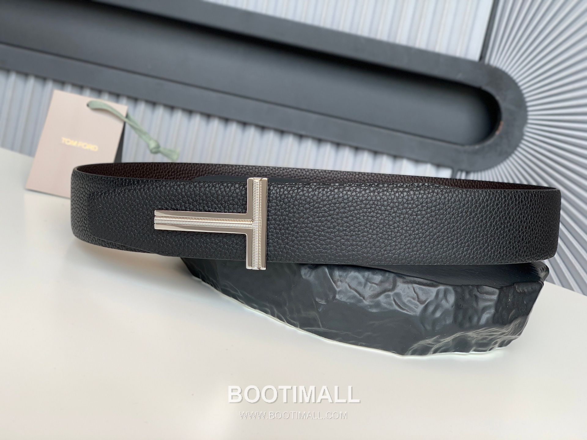 Tom Ford Classic Business Italian Leather Belt 톰포드 클래식 비즈니스 이탈리아산 가죽 벨트 3.8cm 2