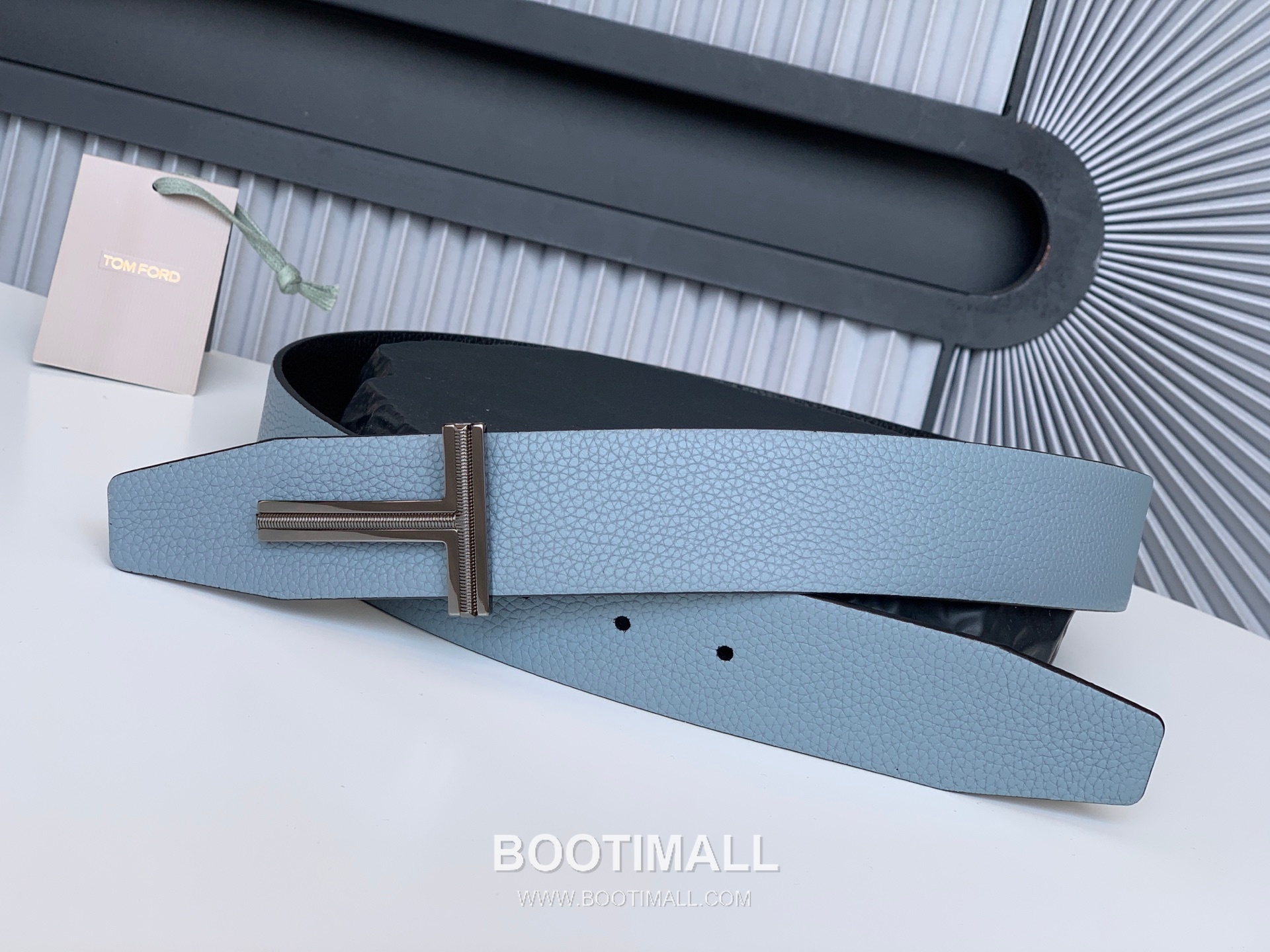 Tom Ford Classic Business Italian Leather Belt 톰포드 클래식 비즈니스 이탈리아산 가죽 벨트 3.8cm 1