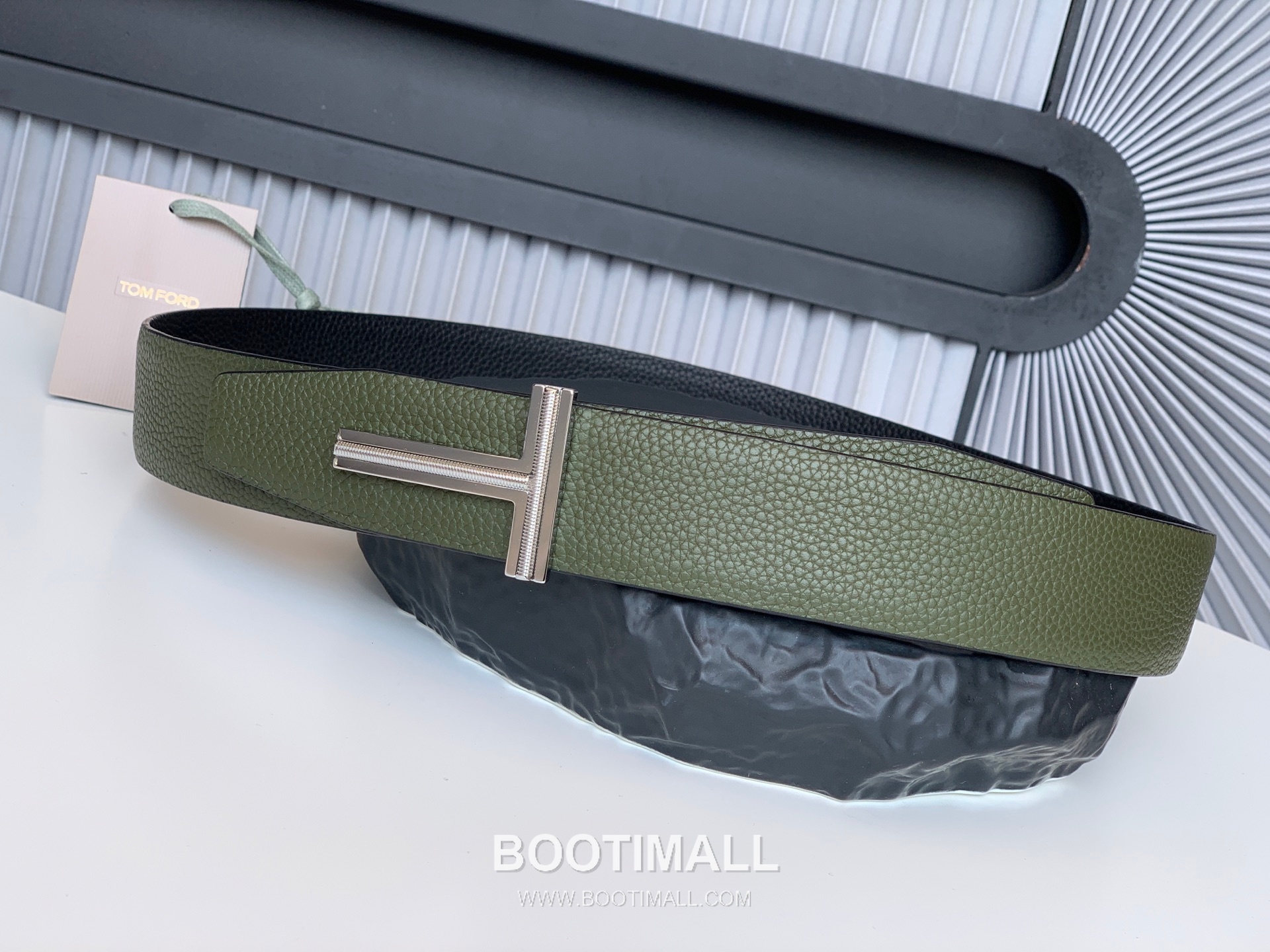 Tom Ford Classic Business Italian Leather Belt 톰포드 클래식 비즈니스 이탈리아산 가죽 벨트 3.8cm 2